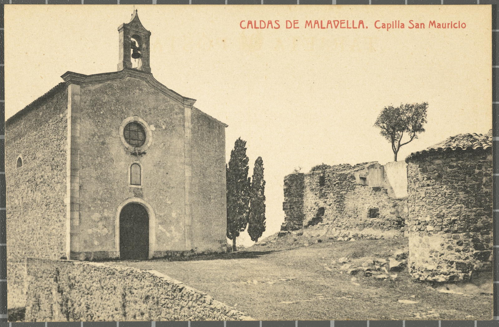Josep Thomas Bigas, CALDAS DE MALAVELLA. Capilla San Mauricio