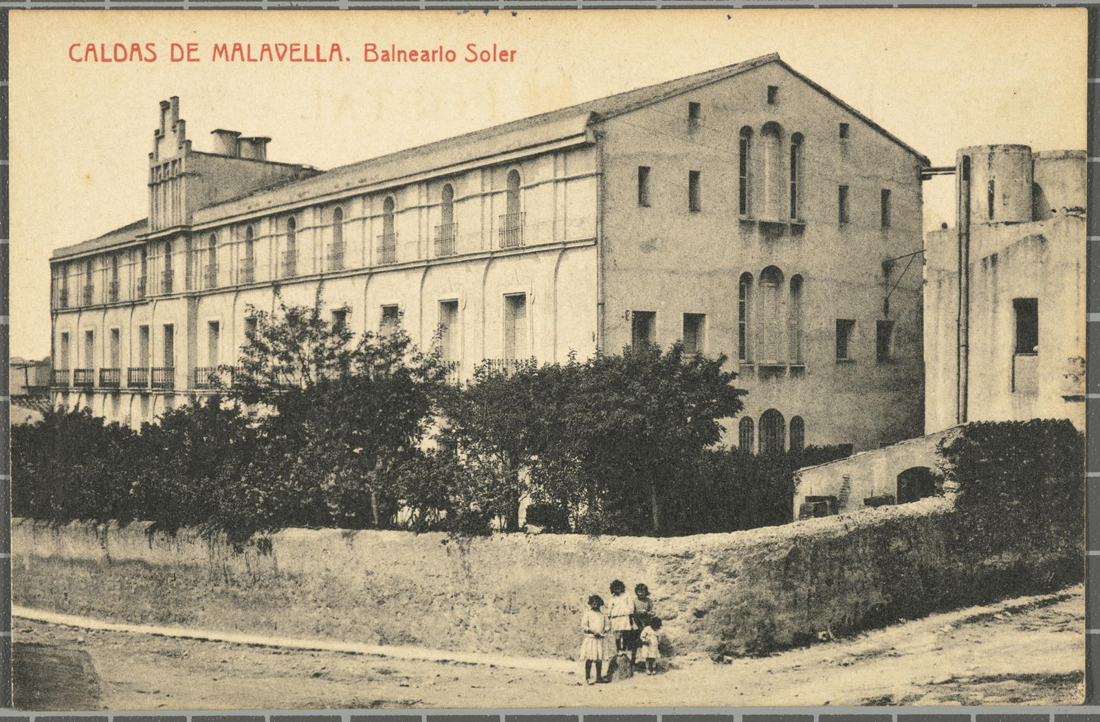 Josep Thomas Bigas, CALDAS DE MALAVELLA. Balneario Soler