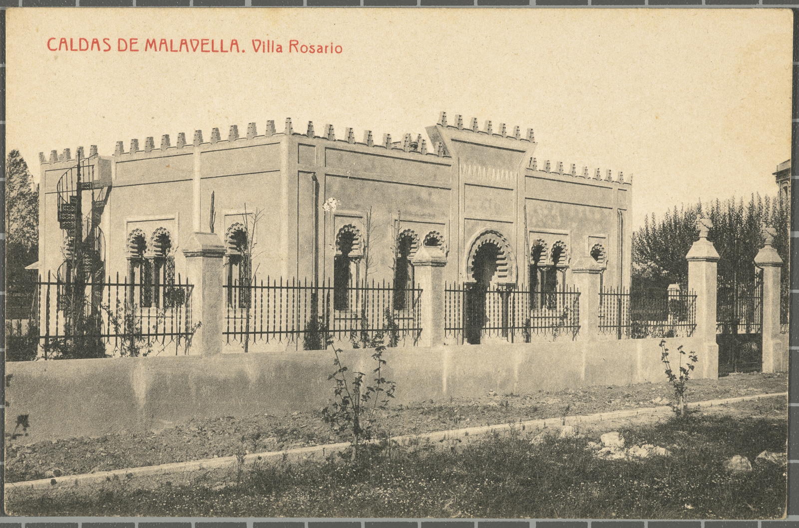 Josep Thomas Bigas, CALDAS DE MALAVELLA. Villa Rosario