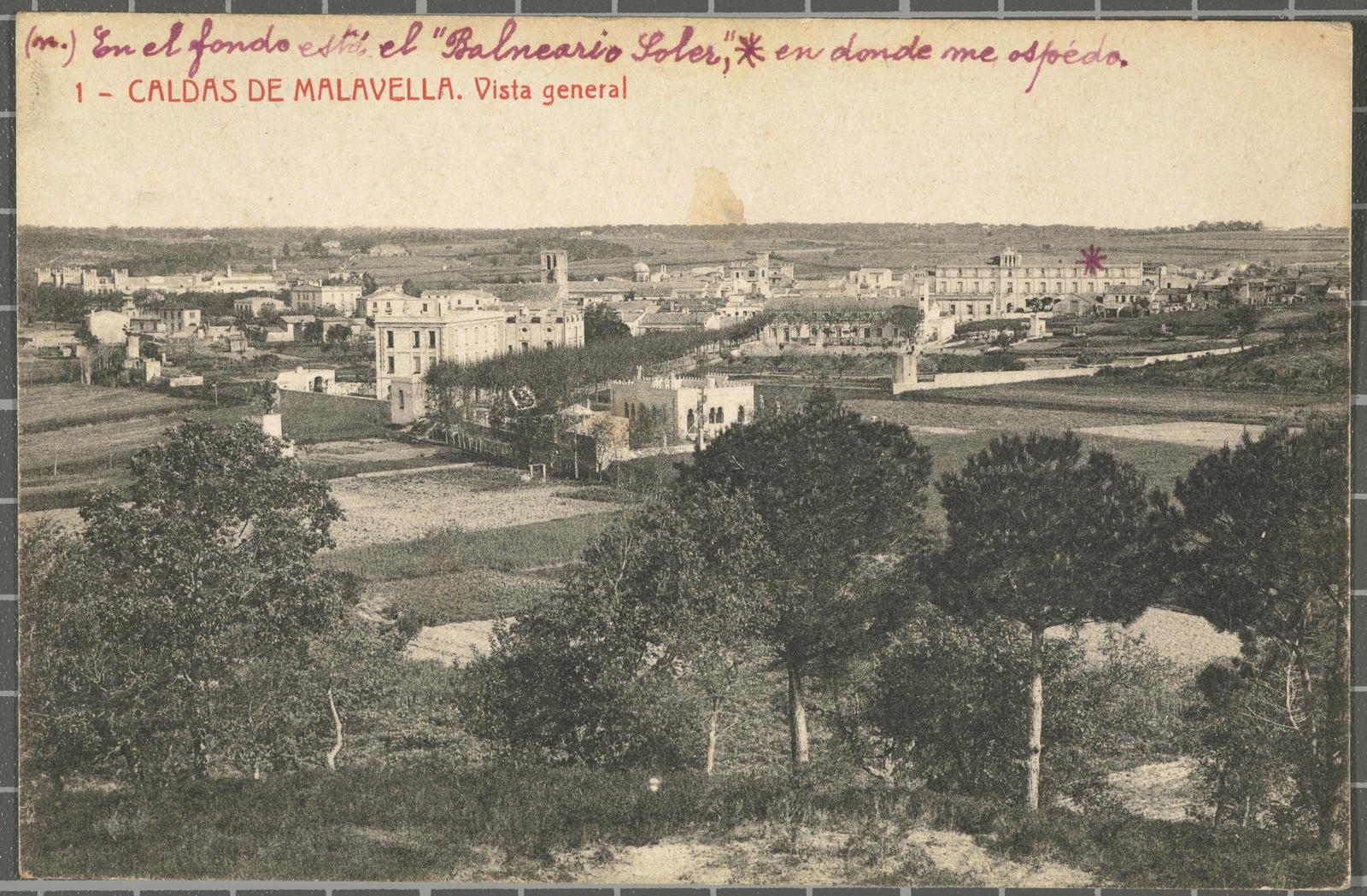 Josep Thomas Bigas, 1 - MALAVELLA CALDAS. General view