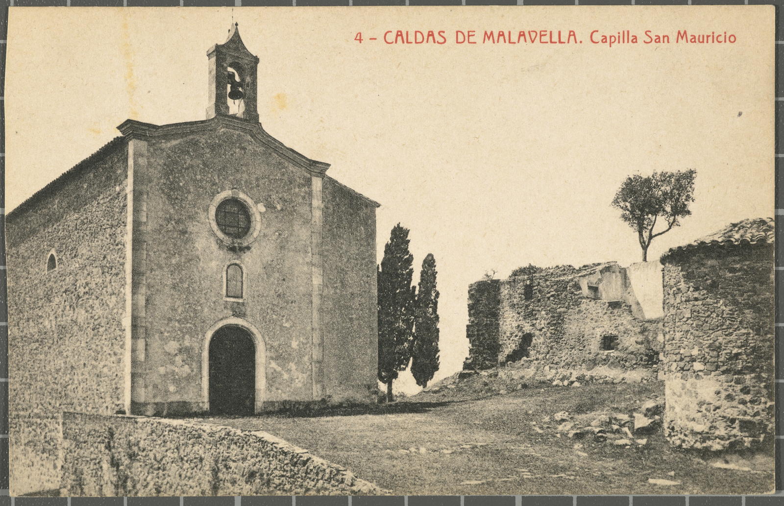 Josep Thomas Bigas, 4 - CALDAS DE MALAVELLA. Capilla San Mauricio