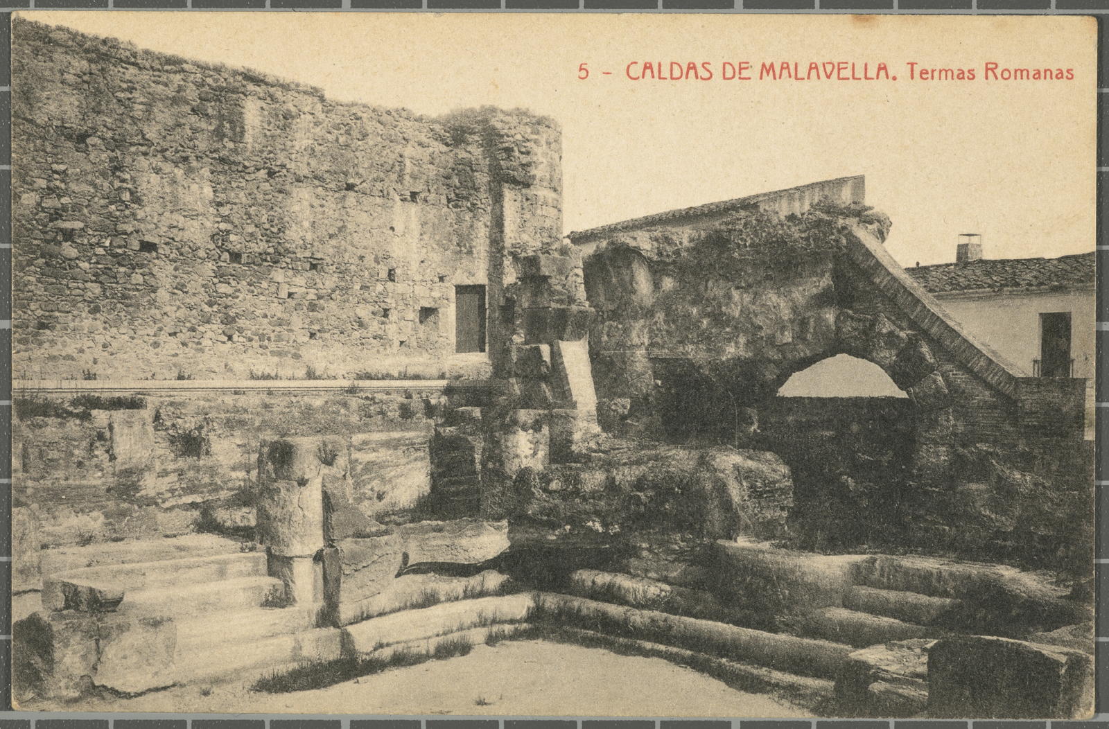 Josep Thomas Bigas, 5 - MALAVELLA CALDAS. Roman Termas