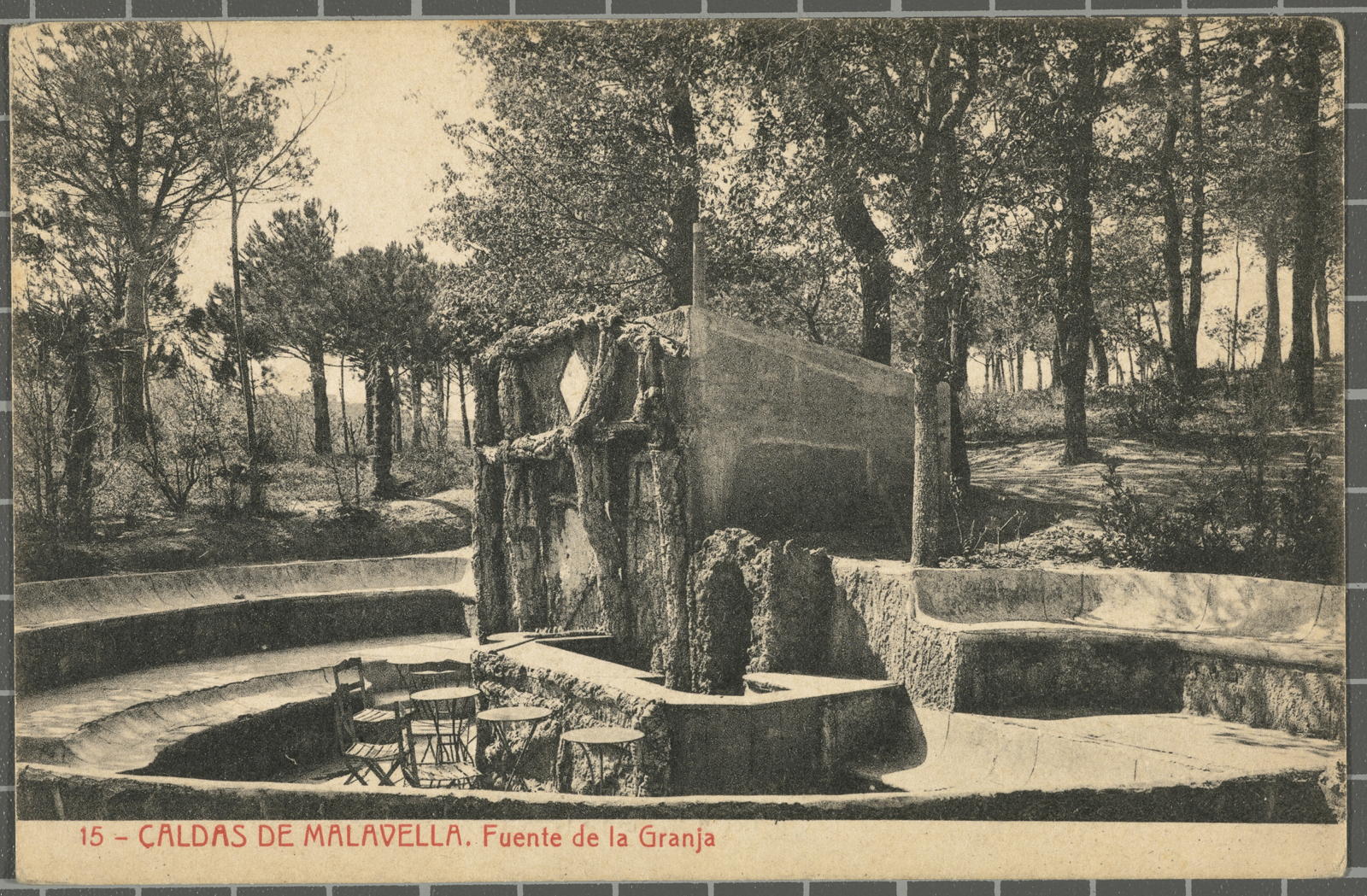 Josep Thomas Bigas, 15 - MALAVELLA CALDAS. Farm Fountain