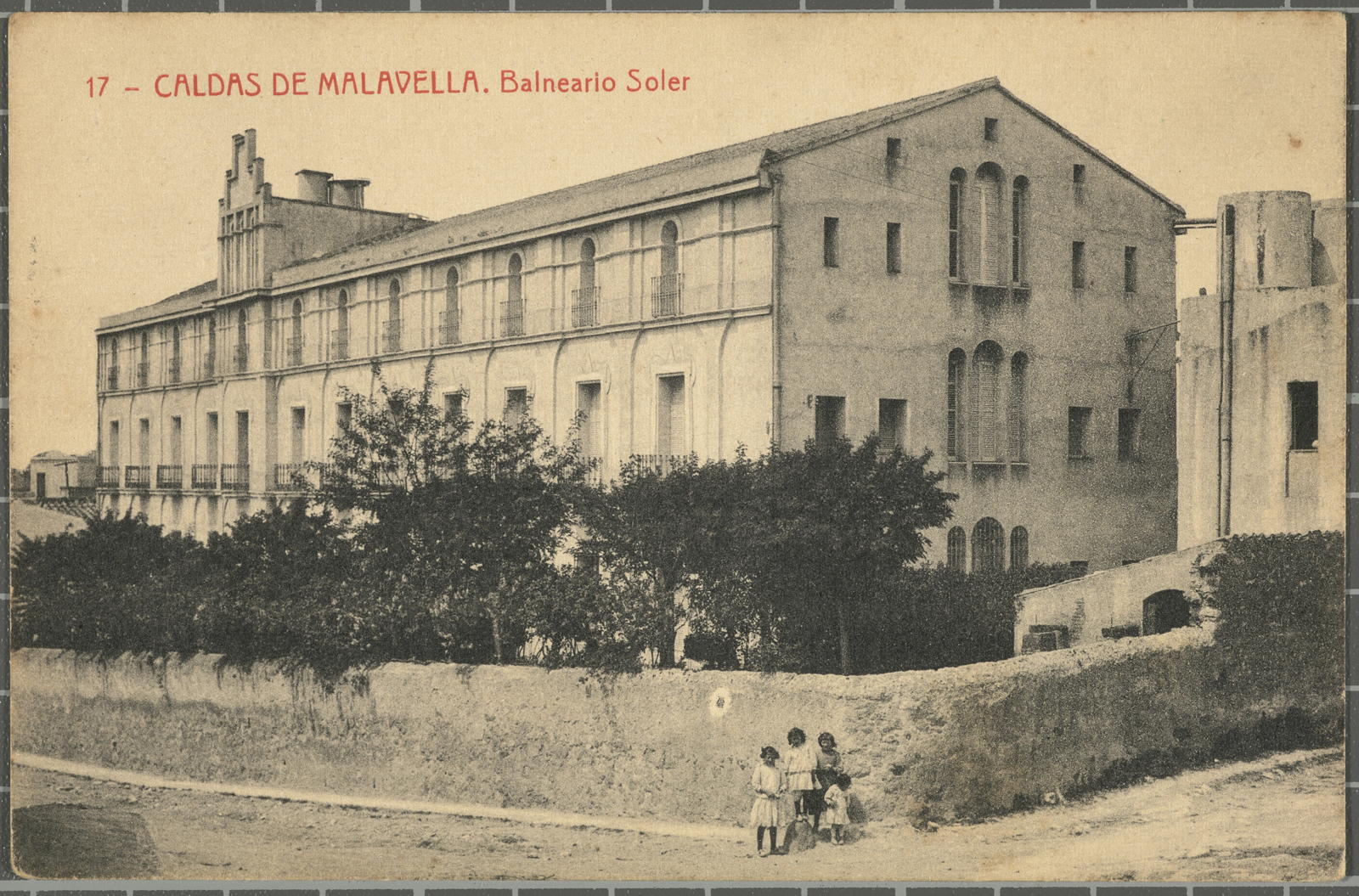 Josep Thomas Bigas, 17 - CALDAS DE MALAVELLA. Balneario Soler