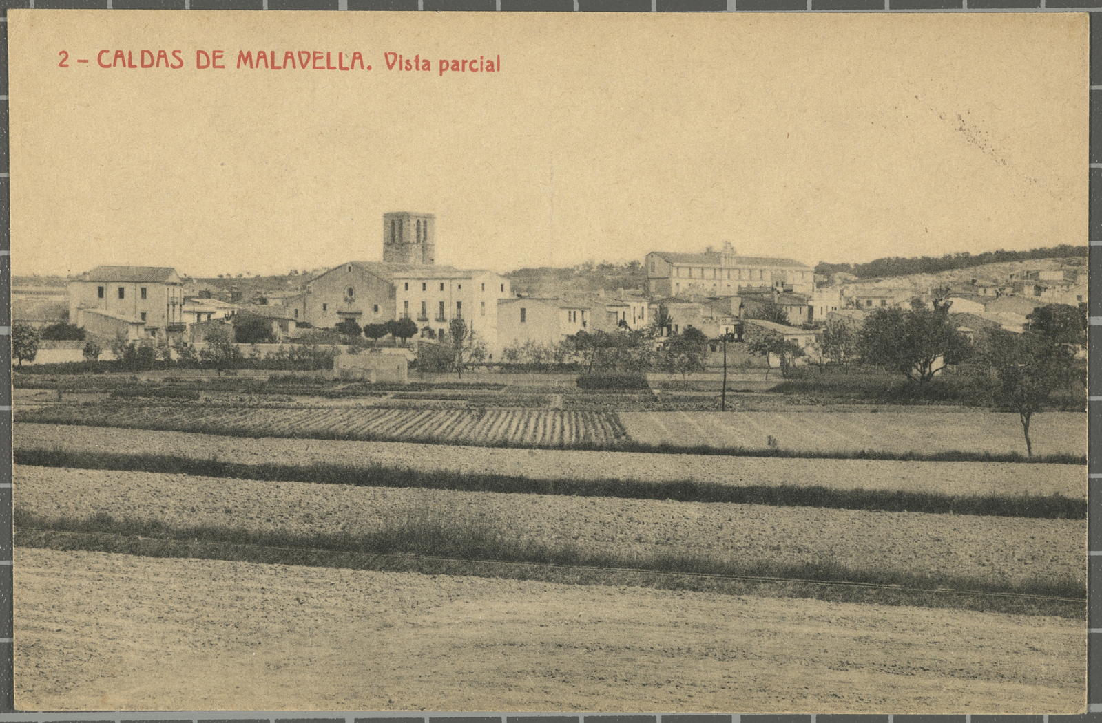 Josep Thomas Bigas, 2 - CALDAS DE MALAVELLA. Vista parcial