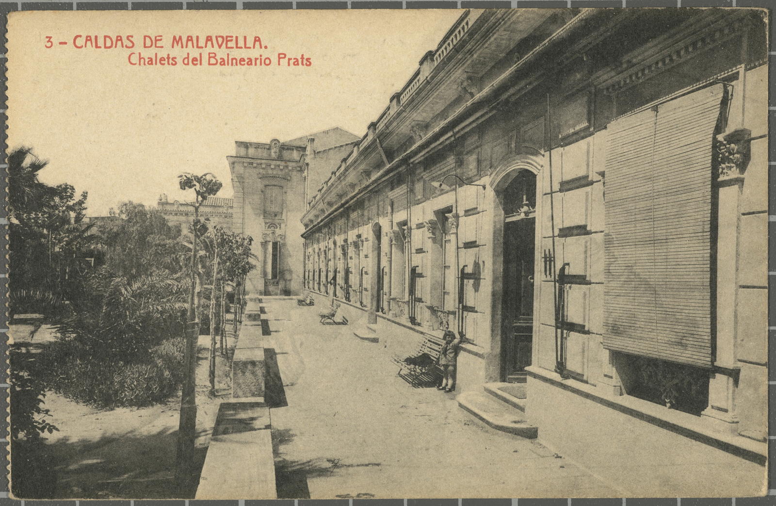 Josep Thomas Bigas, 3 - CALDAS DE MALAVELLA. Chalets del Balneario Prats