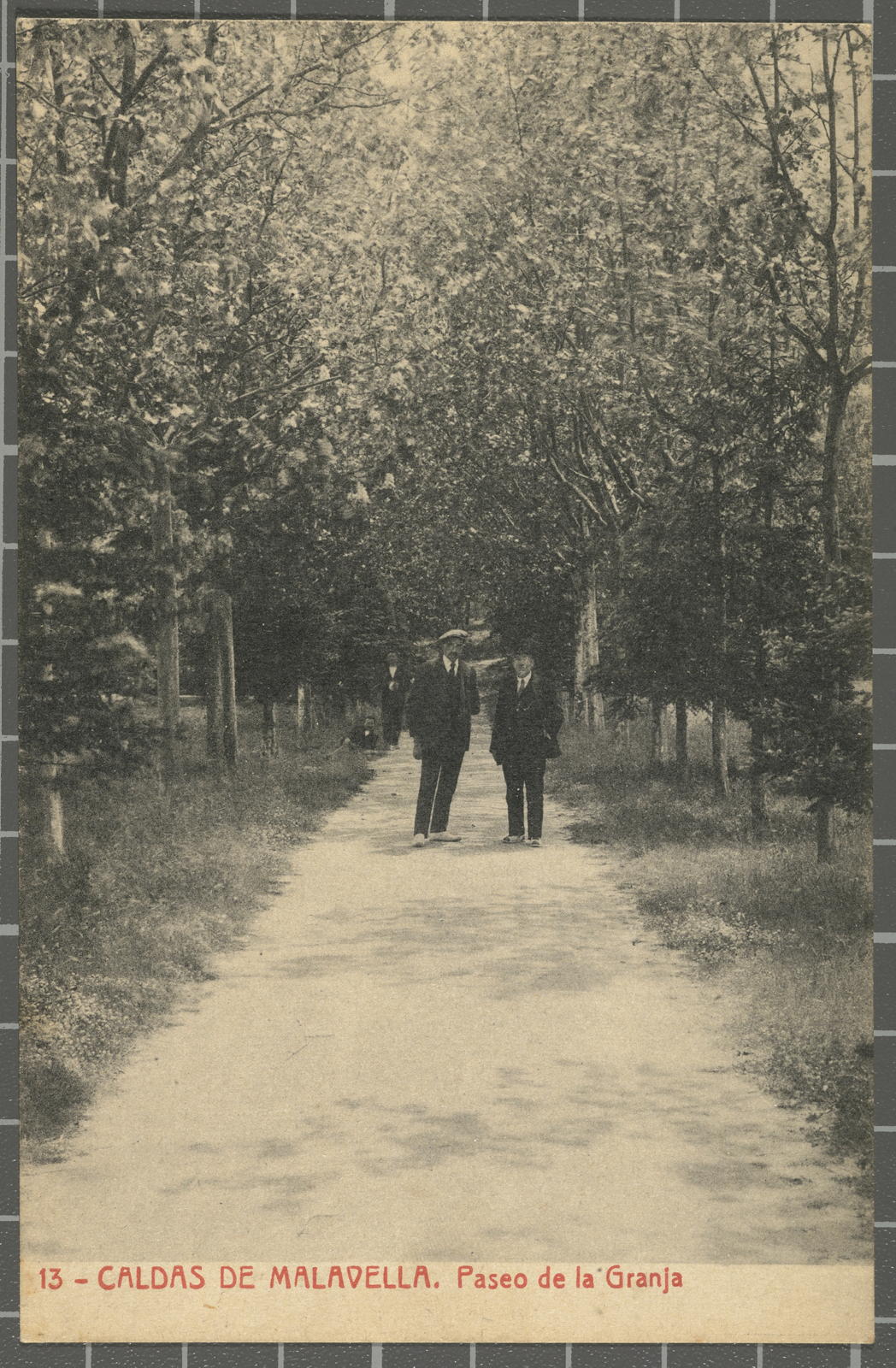 Josep Thomas Bigas, 13 - CALDAS DE MALAVELLA. Paseo de la Granja