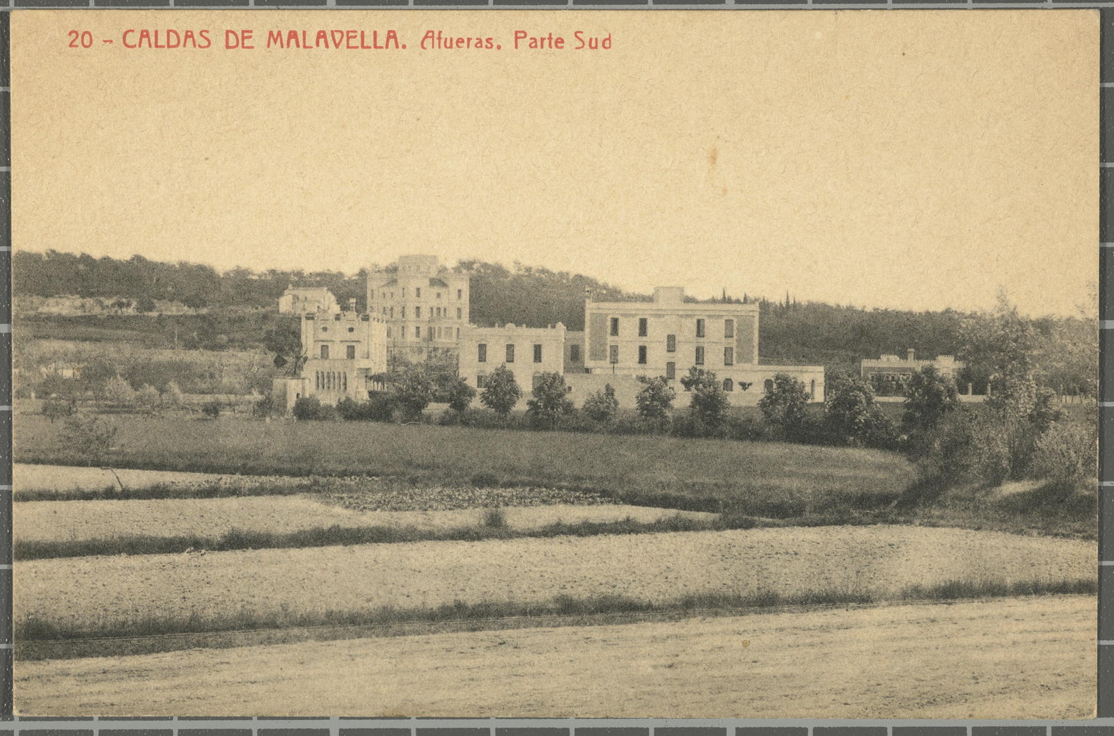 Josep Thomas Bigas, 20 - MALAVELLA CALDAS. Afueras. South word