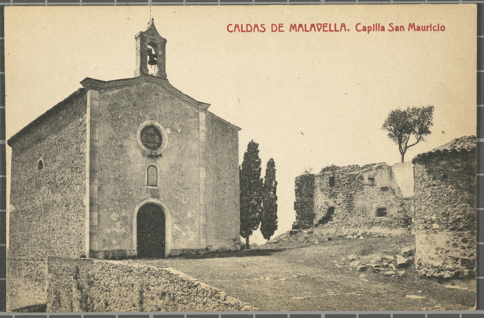 Josep Thomas Bigas, CALDAS DE MALAVELLA. Capilla San Mauricio