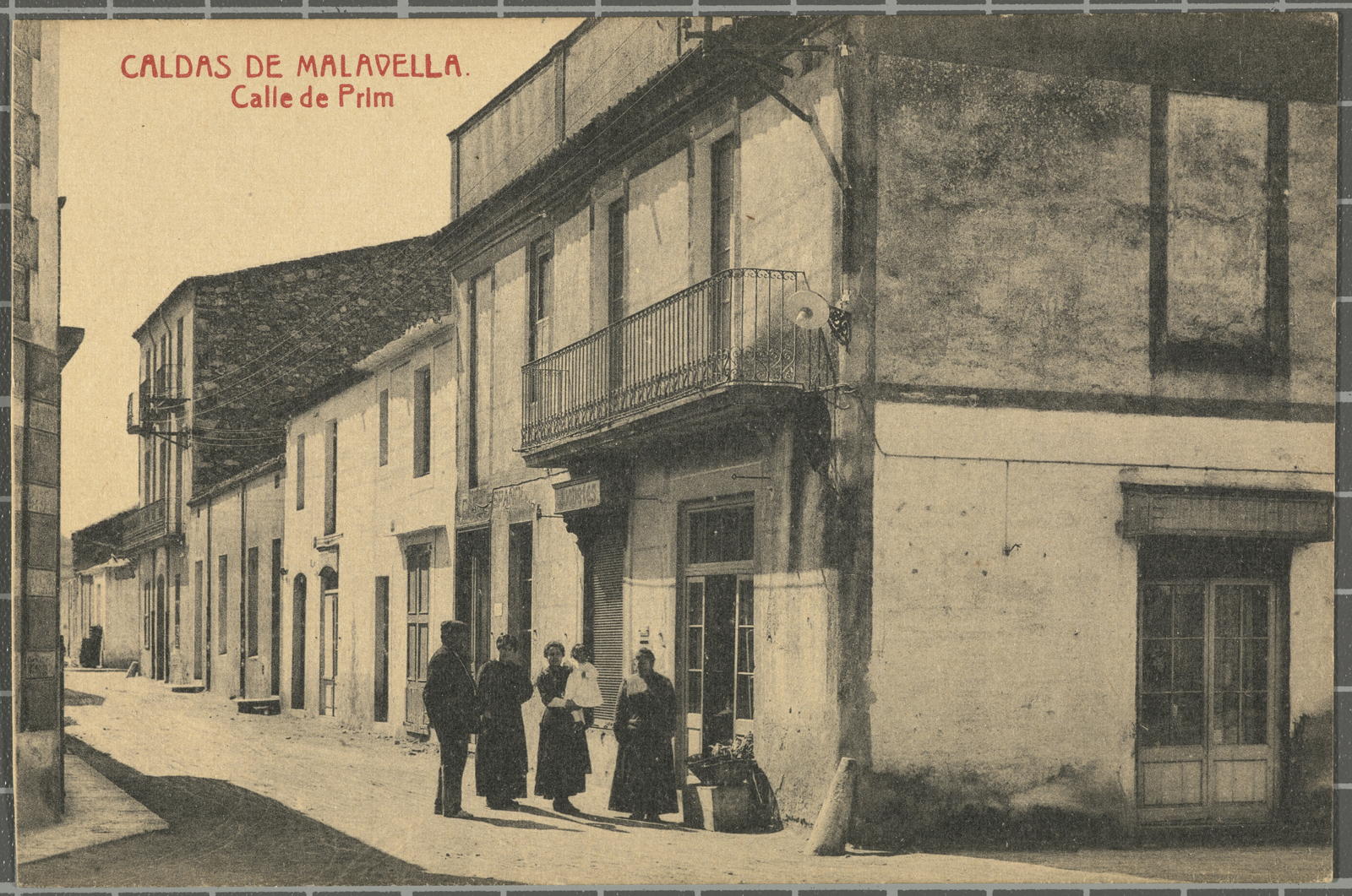 MALAVELLA CALDAS. Street of Primo
