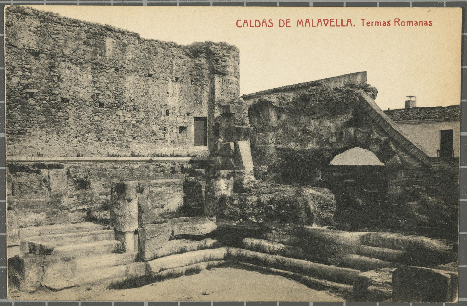 Josep Thomas Bigas, CALDAS DE MALAVELLA. Roman Termas