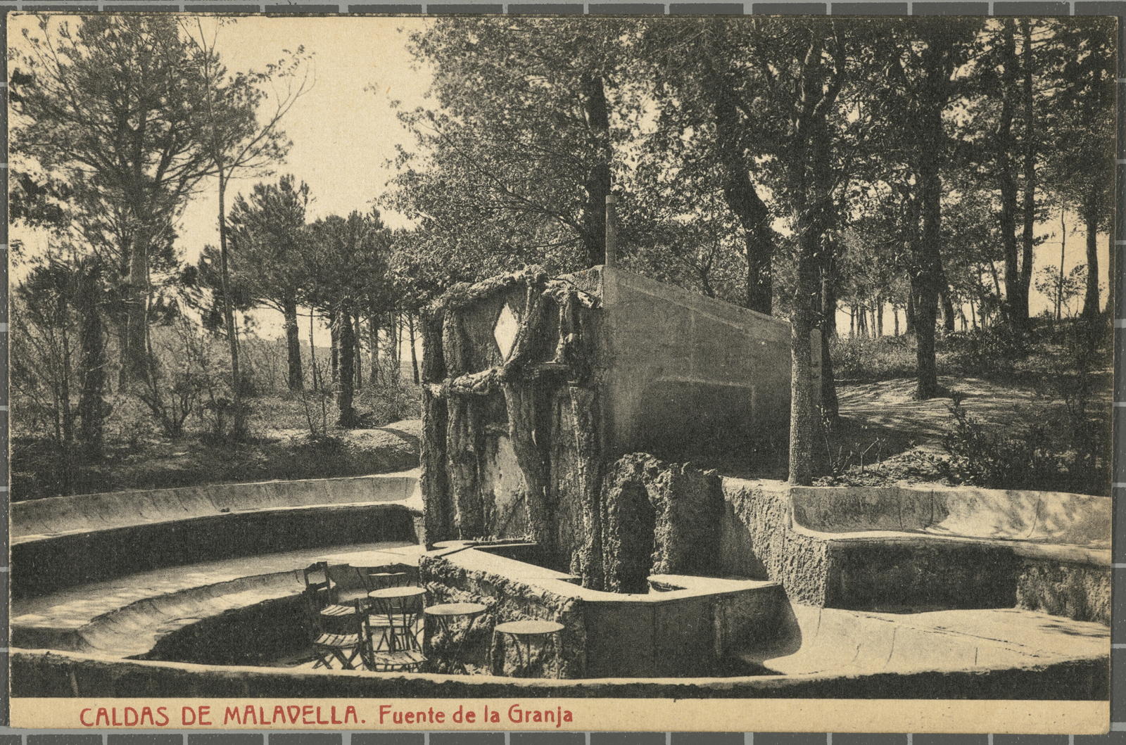 Josep Thomas Bigas, CALDAS DE MALAVELLA. Fuente de la Granja