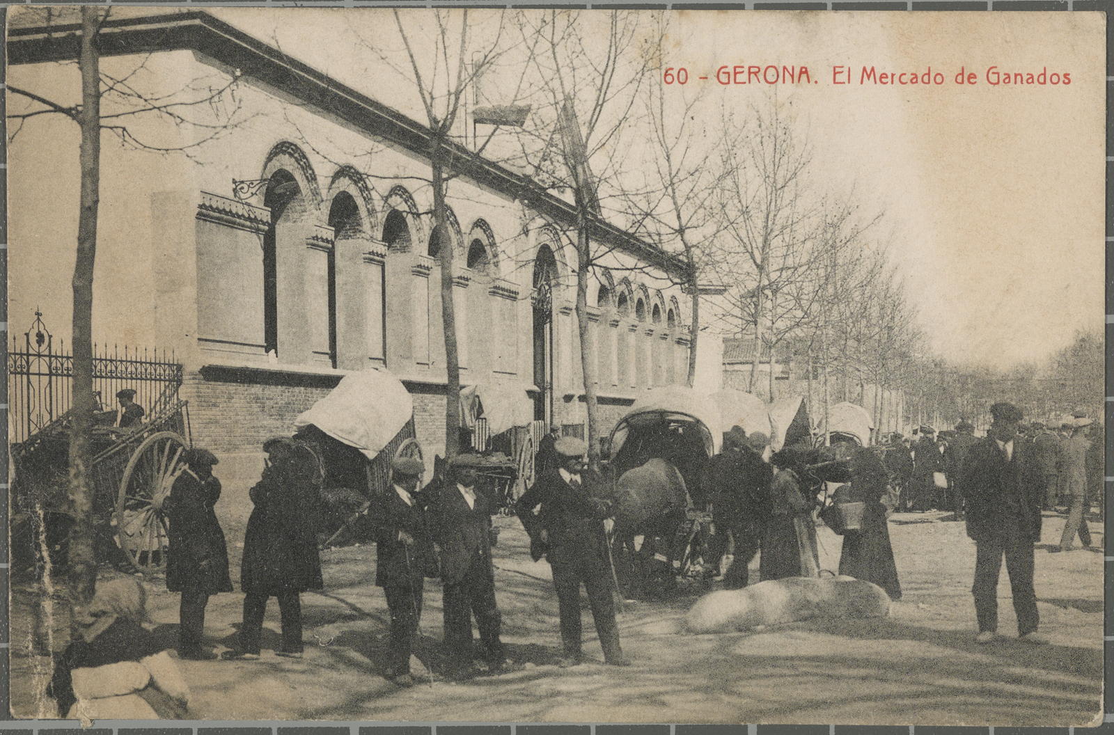 Desconegut, 60 - GERONA. The Ganados Market