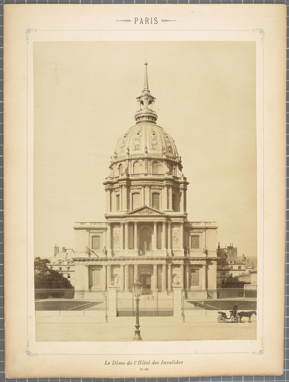 Desconegut, Paris. Le Dôme de l’ Hotel des Invalides