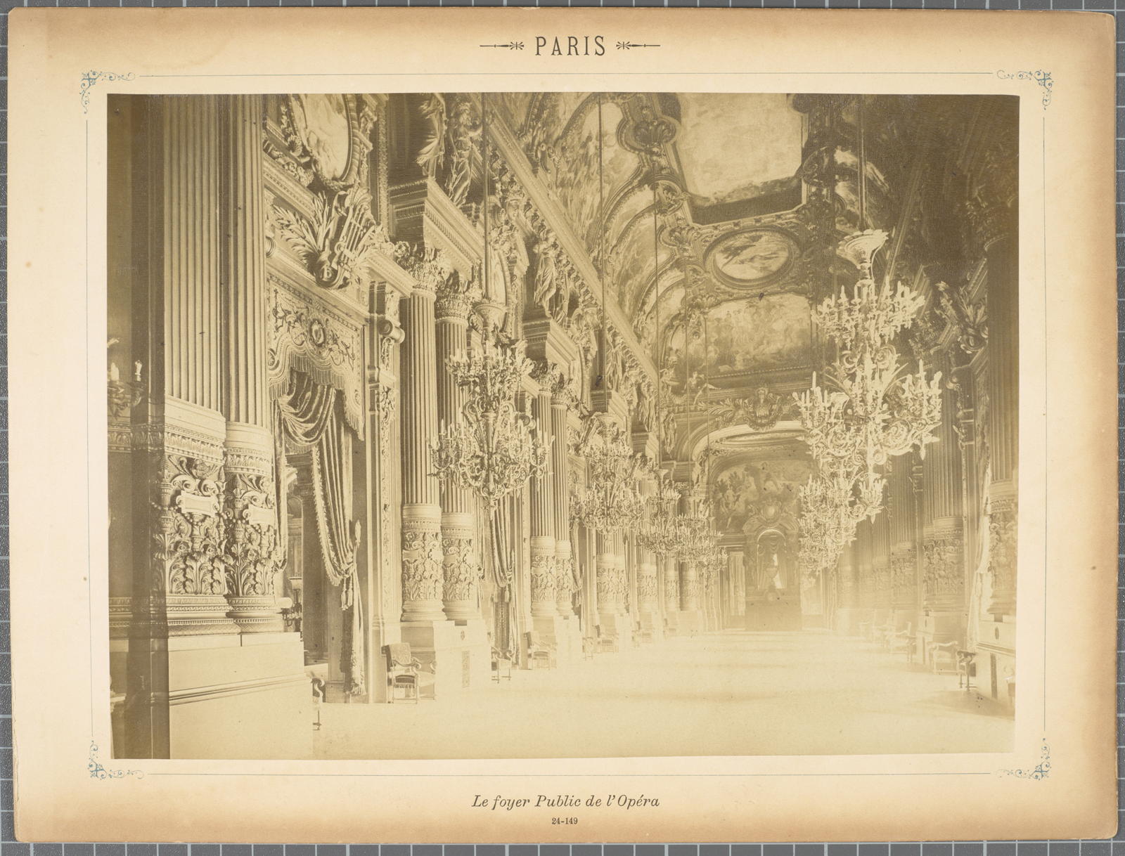 Desconegut, Paris. Le Foyer Public de l'Opéra