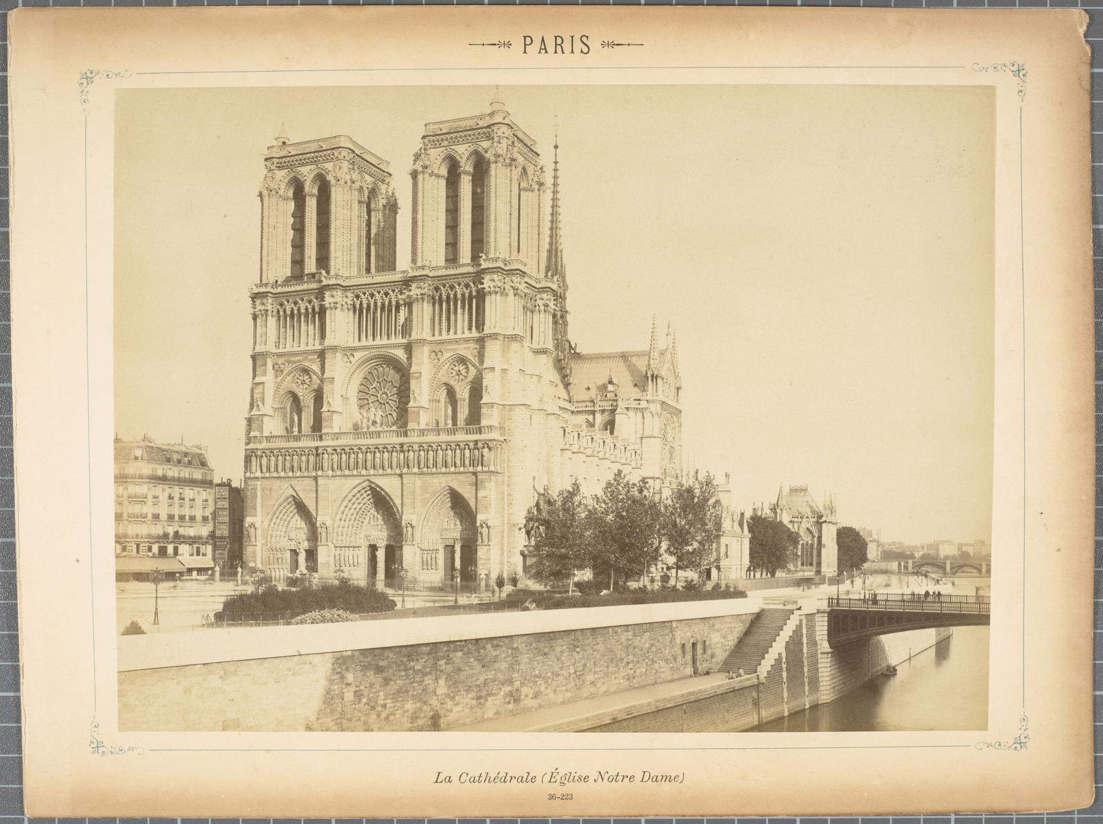 Desconegut, Paris. La Catédrale (Eglise Notre Dame)