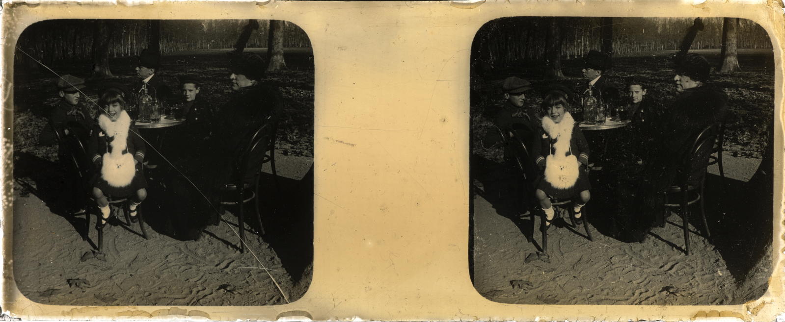 Desconegut, [Portrait at the Coffee of the Dehesa]