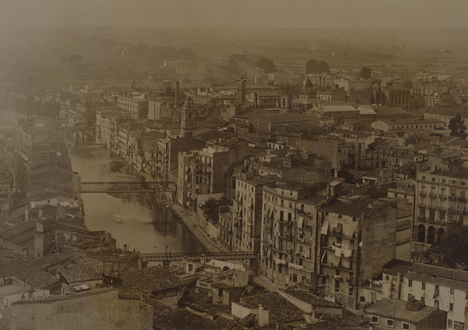 Josep Esquirol Pérez, [Aerial view of the Mercadal district]