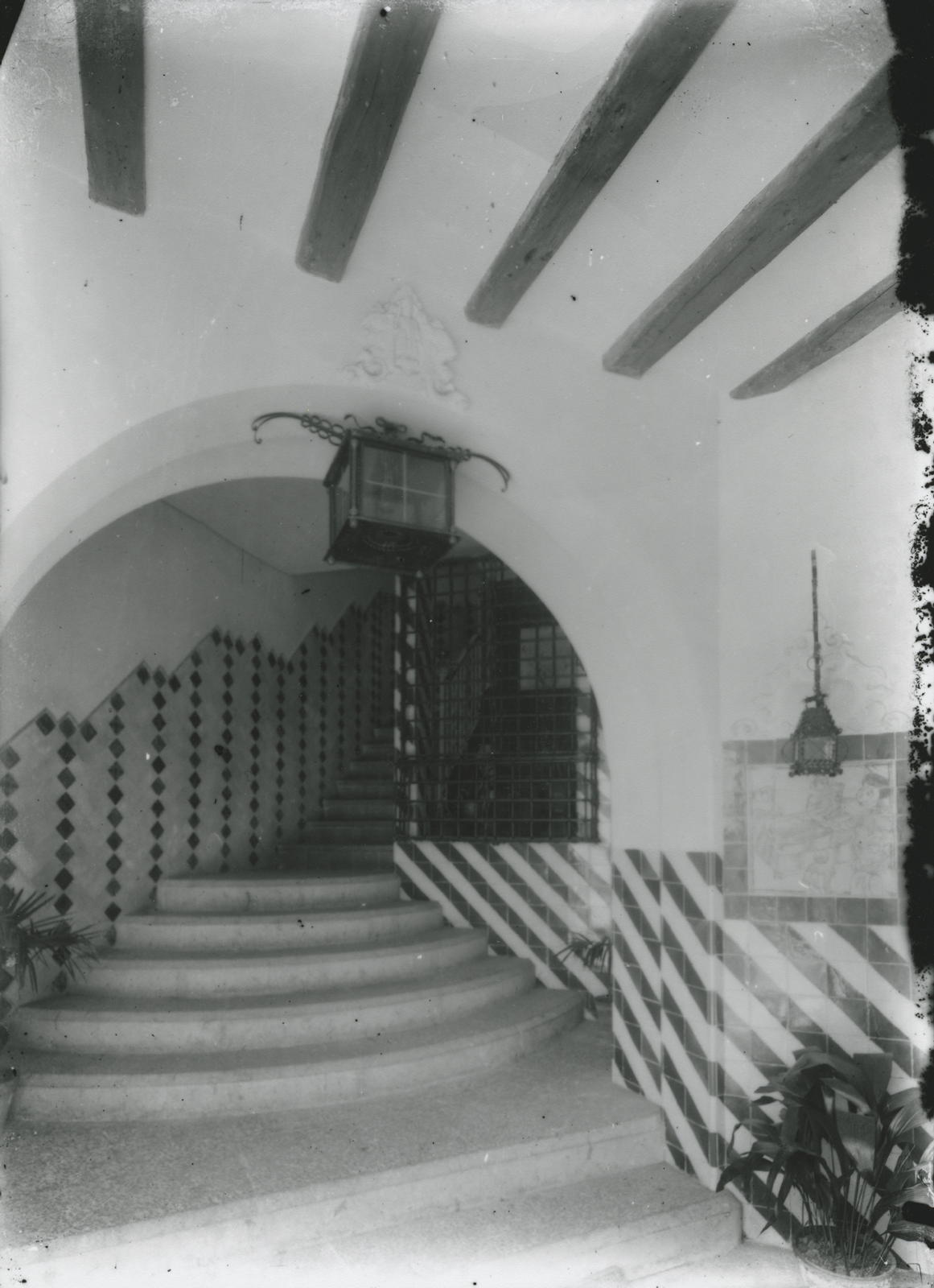 Josep Thomas Bigas, [Maso house stairs]
