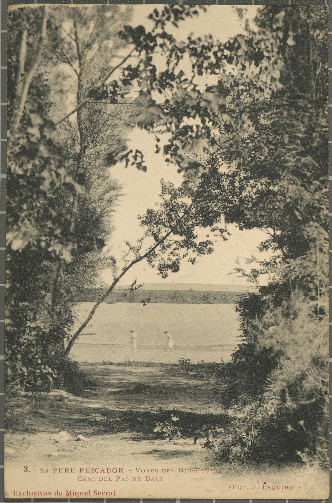 Josep Esquirol Pérez, 3.- SAN PERE PESCADOR.- Vores of the River Fluvià. Path of the step of up