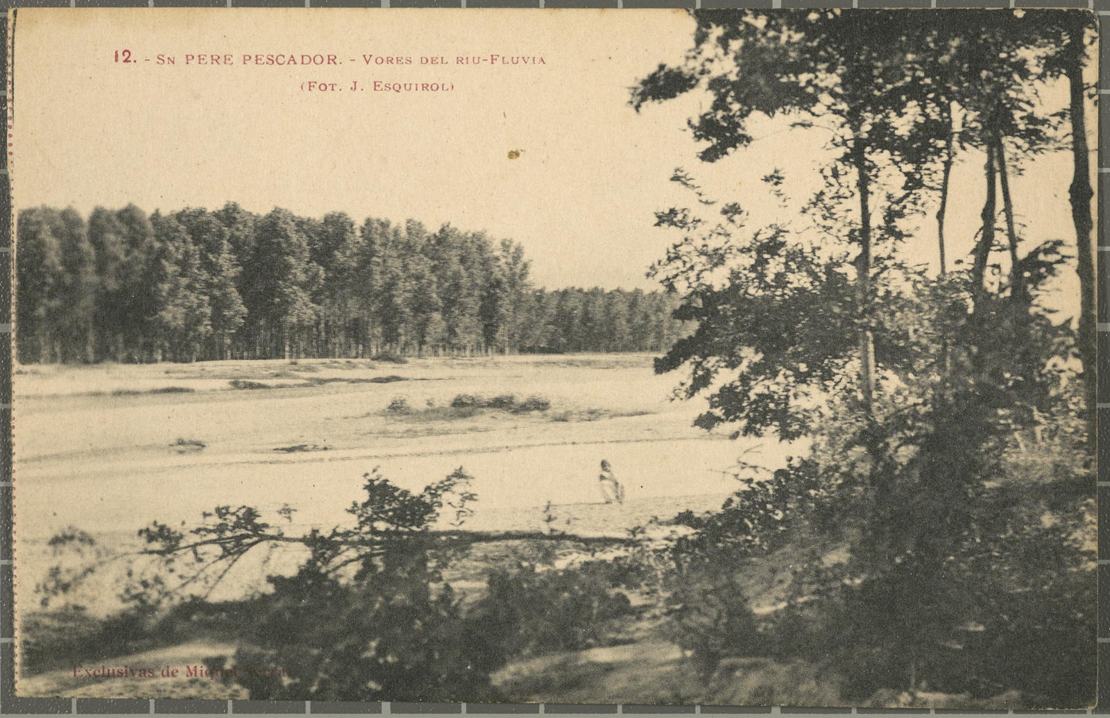 Josep Esquirol Pérez, 12.- SN PERE PESCADOR- Vores of the river Fluvià