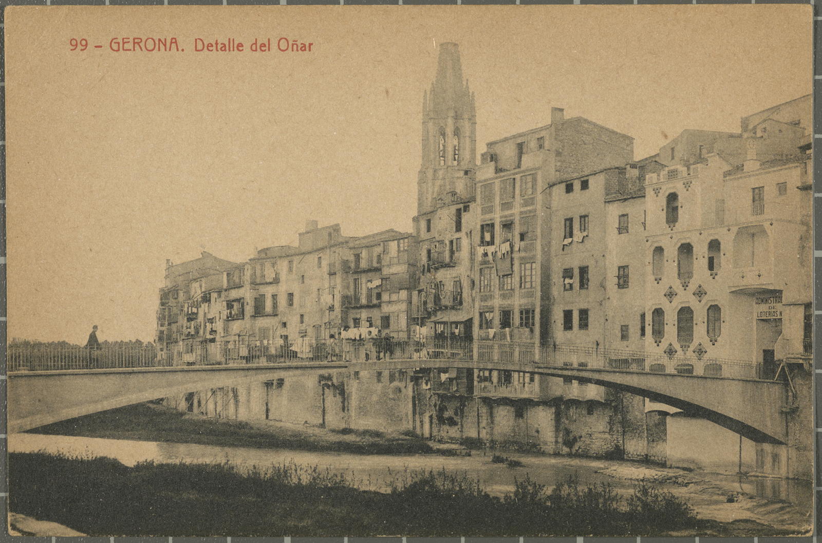 Desconegut, 99- GERONA. Detalle del Oñar