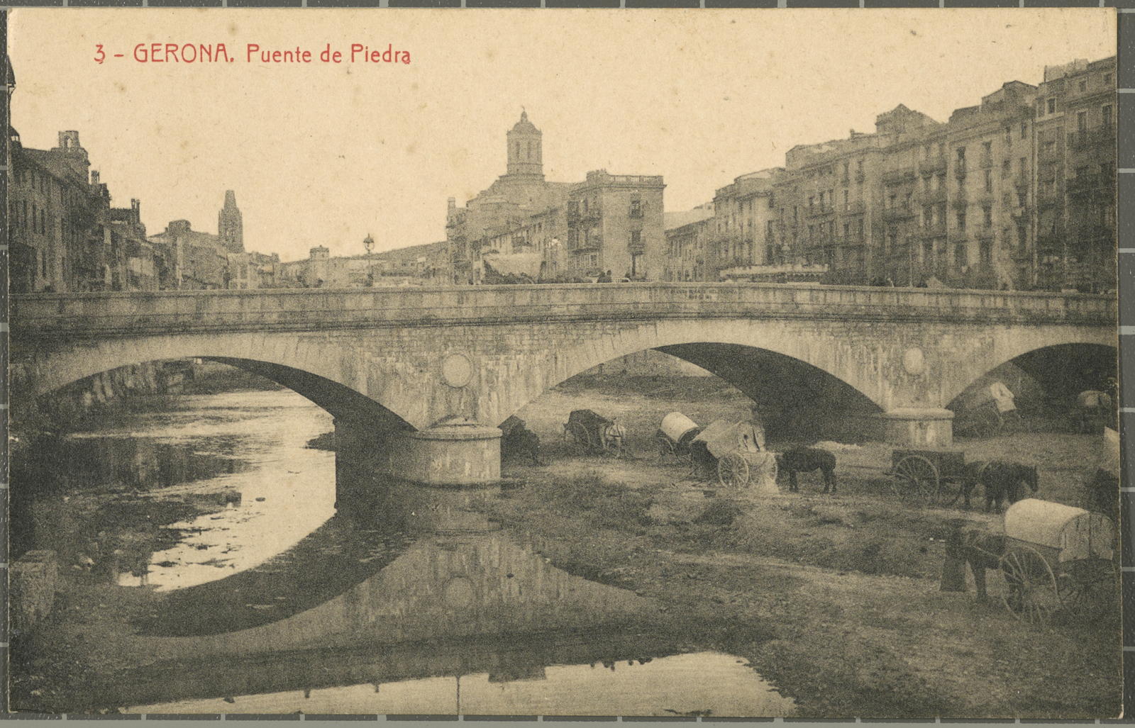 Desconegut, 3 - GERONA. Piedra Bridge