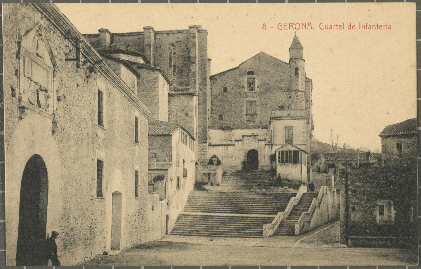Desconegut, 8 - GERONA. Infantry Cuartel