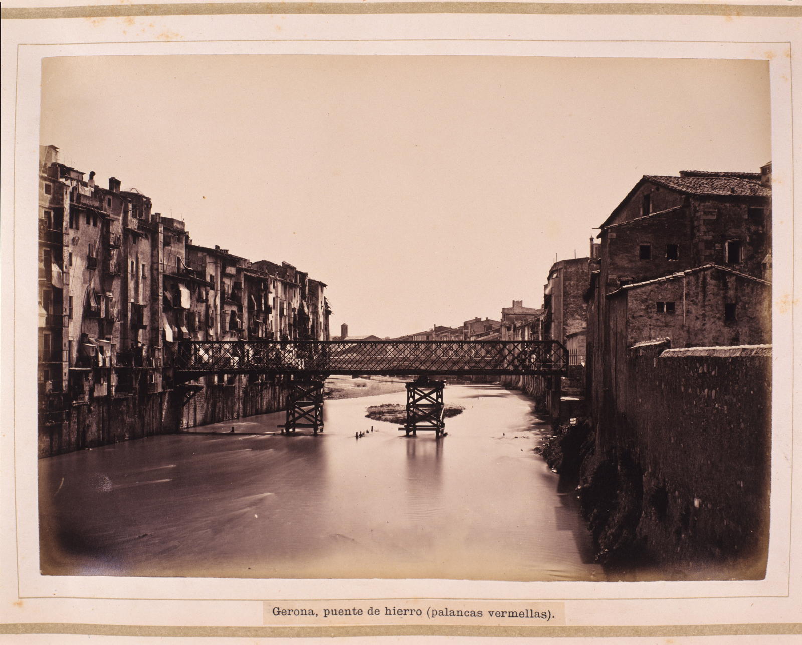 Joan Martí Centelles, 6. Gerona, puente de hierro (palancas vermellas)