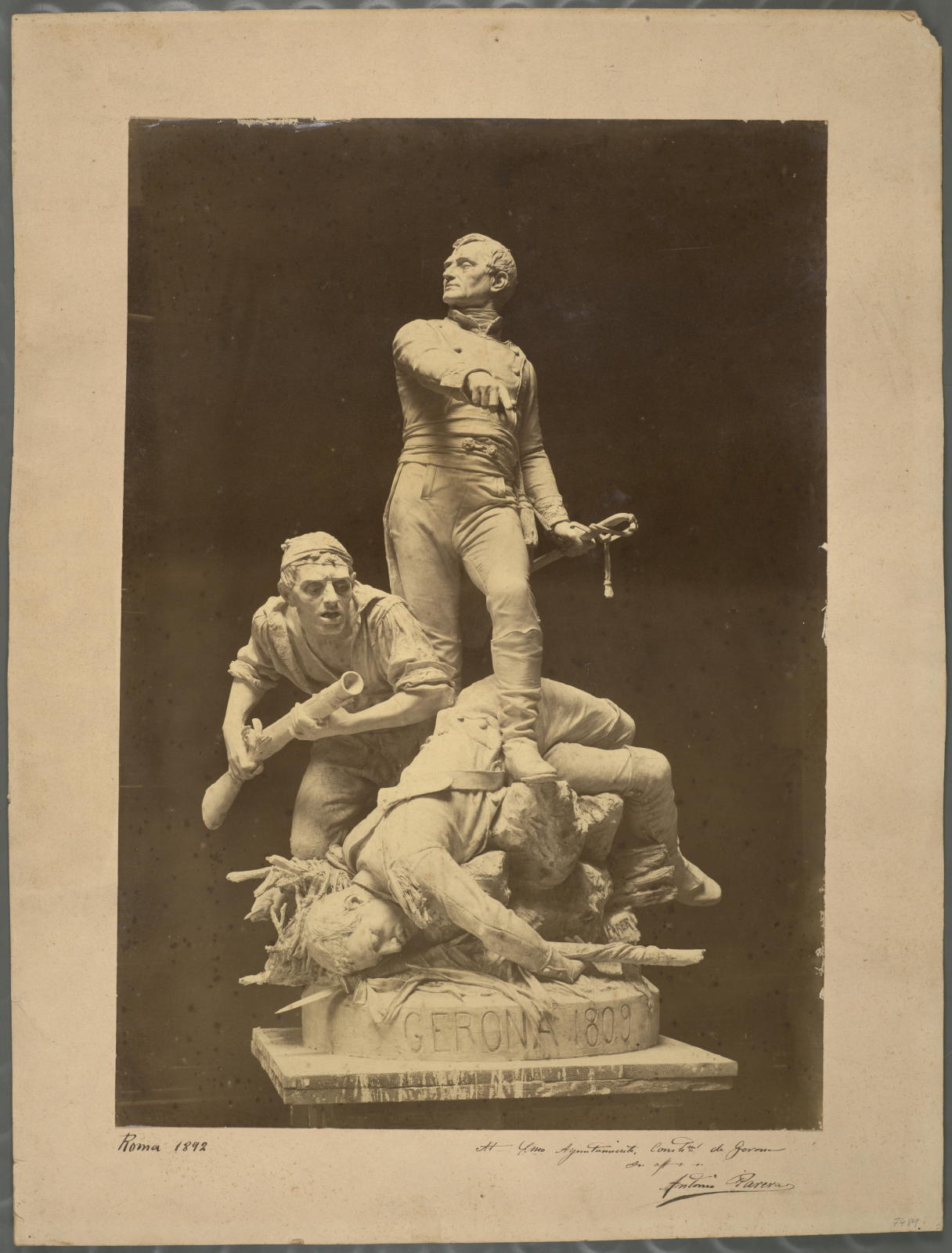 Desconegut, [Monument to the Ombudsmen of Girona]