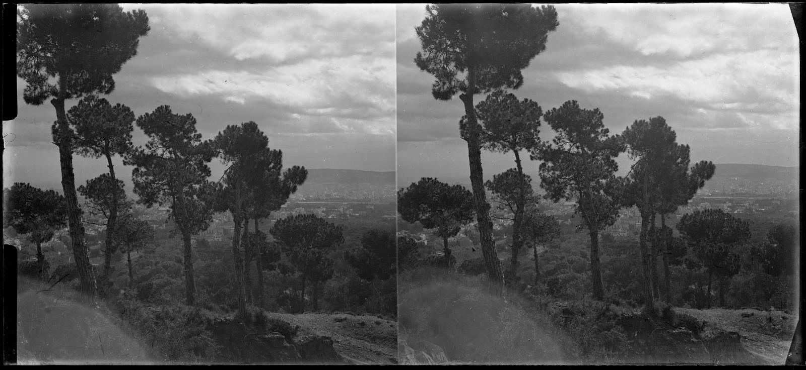 Desconegut, [Vista de Sarrià i Sant Gervasi]