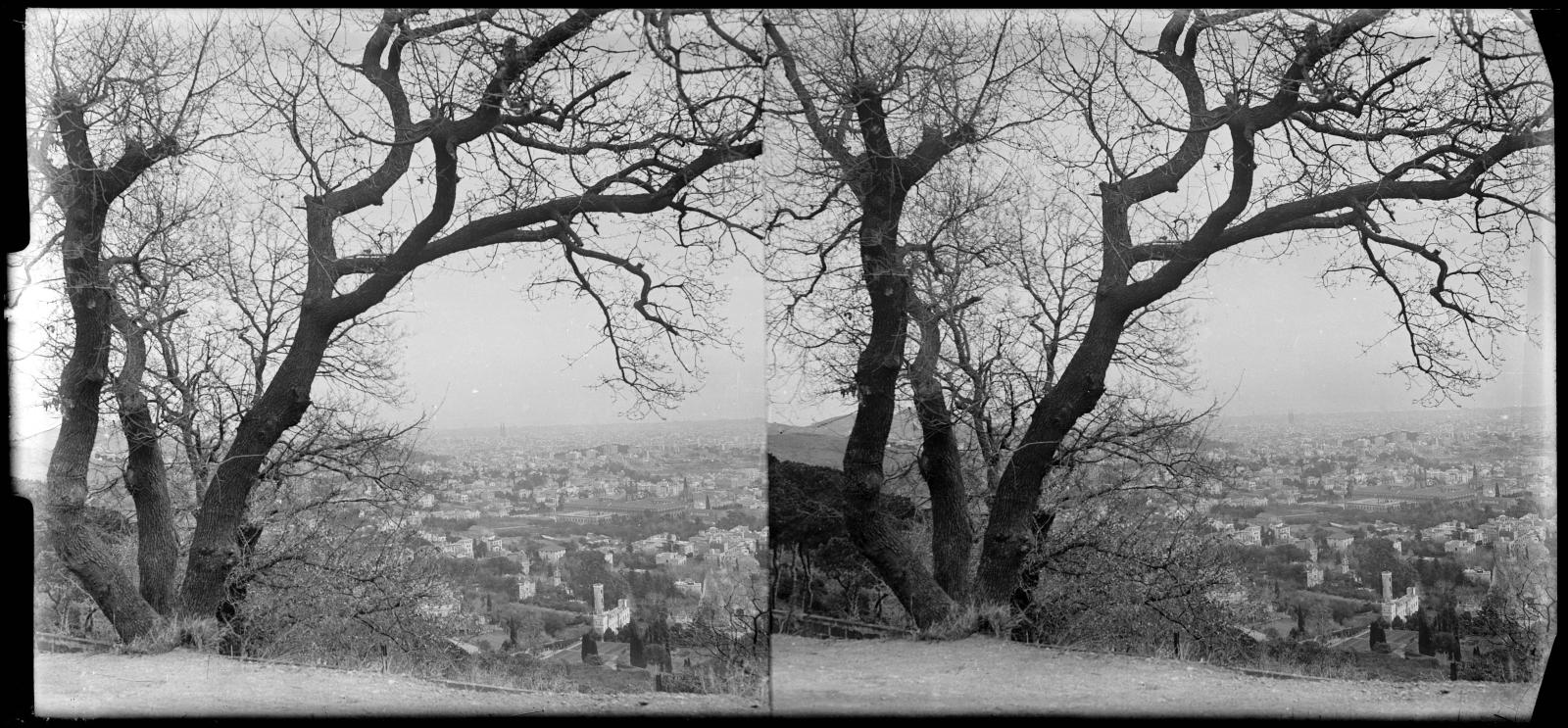 Desconegut, [View of Sarria and Saint Gervasi]
