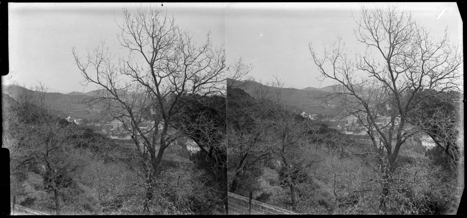 Desconegut, [Vista de Sarrià i Sant Gervasi]