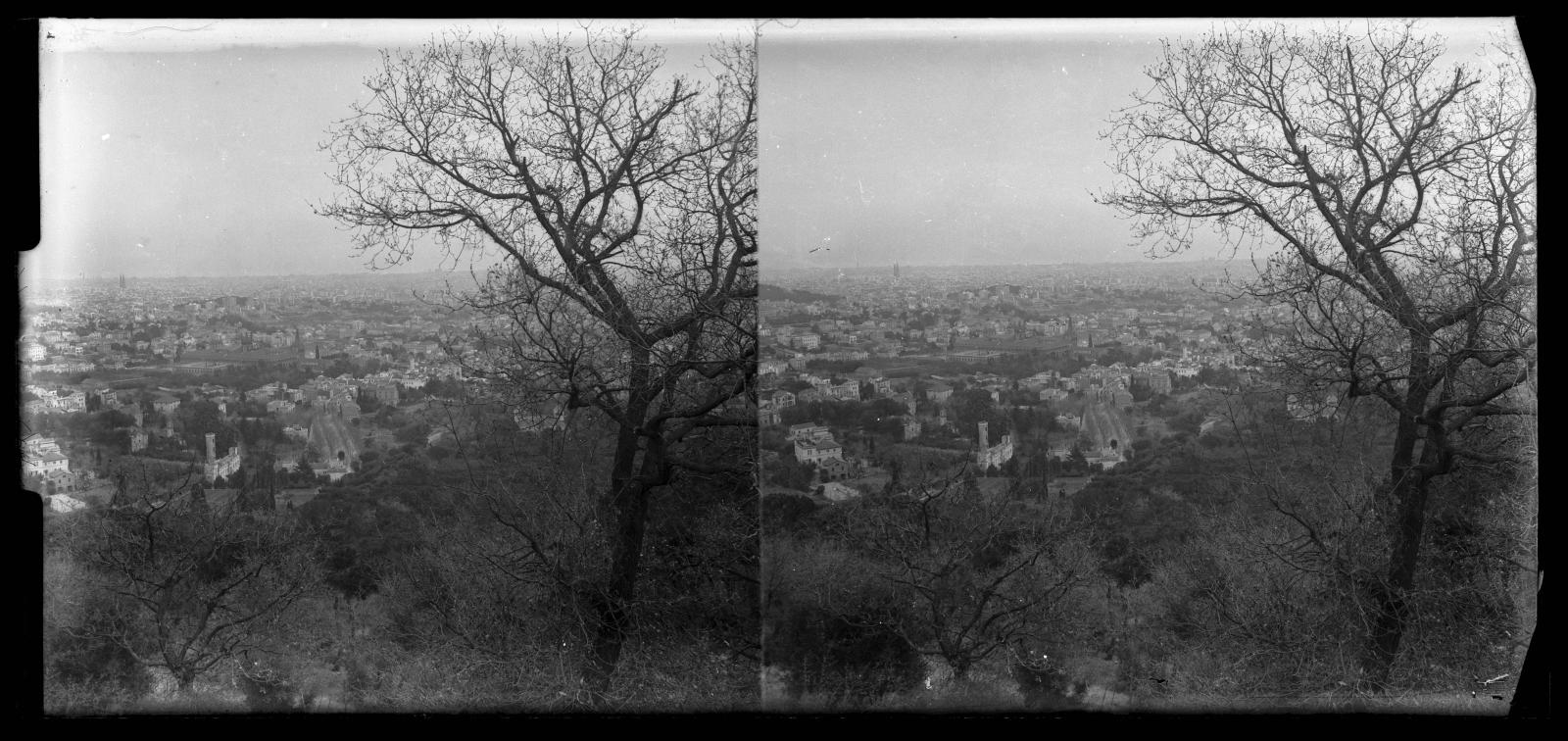 Desconegut, [Vista de Sarrià i Sant Gervasi]