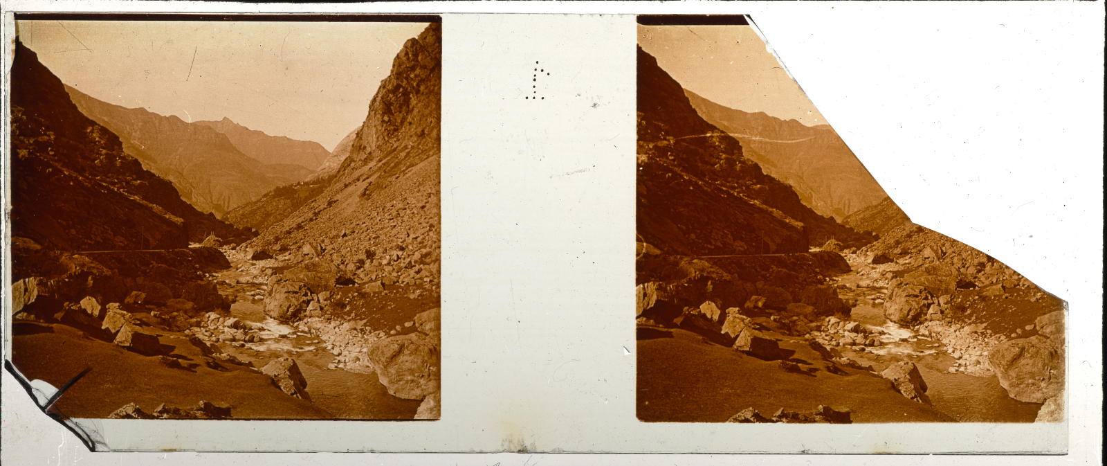 Desconegut, [Cascada de Gavarnie a la Vall d'Ordesa]
