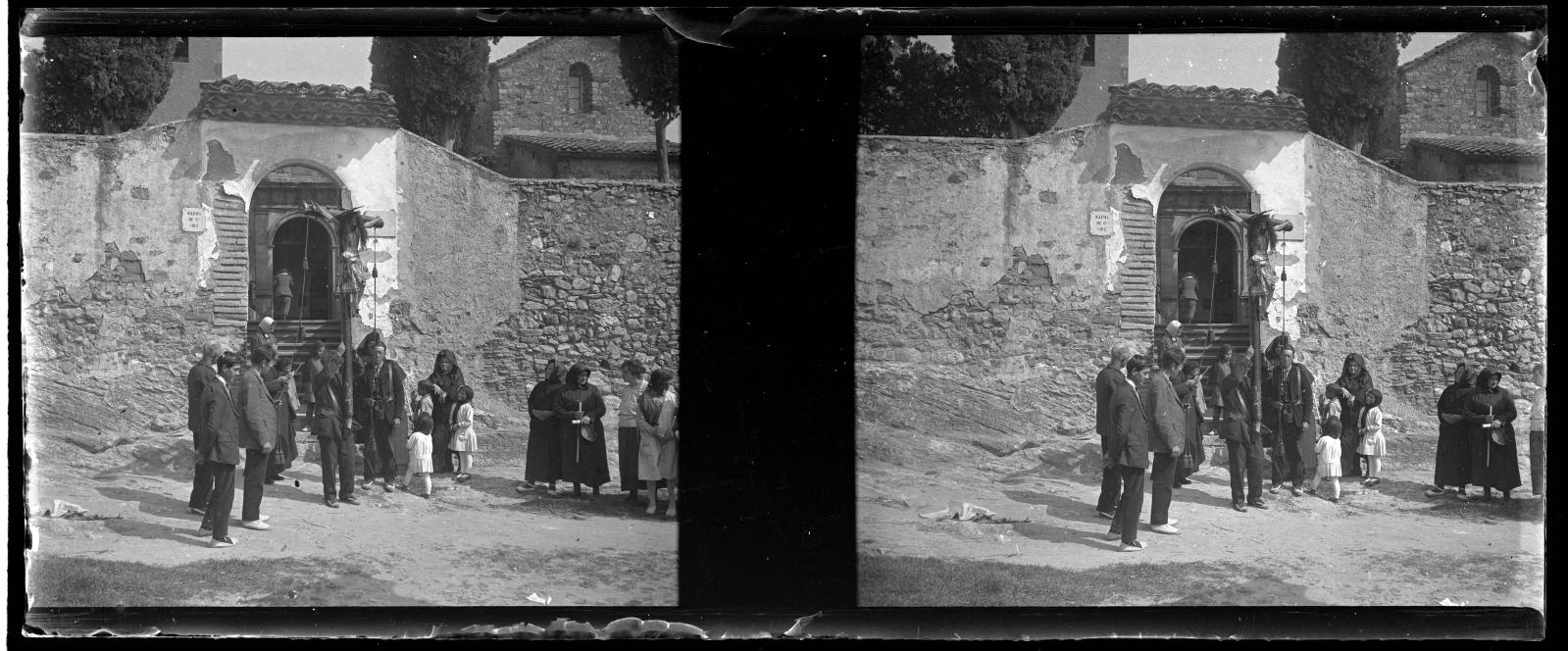 Desconegut, [Processó a Santa Creu d'Olorda]