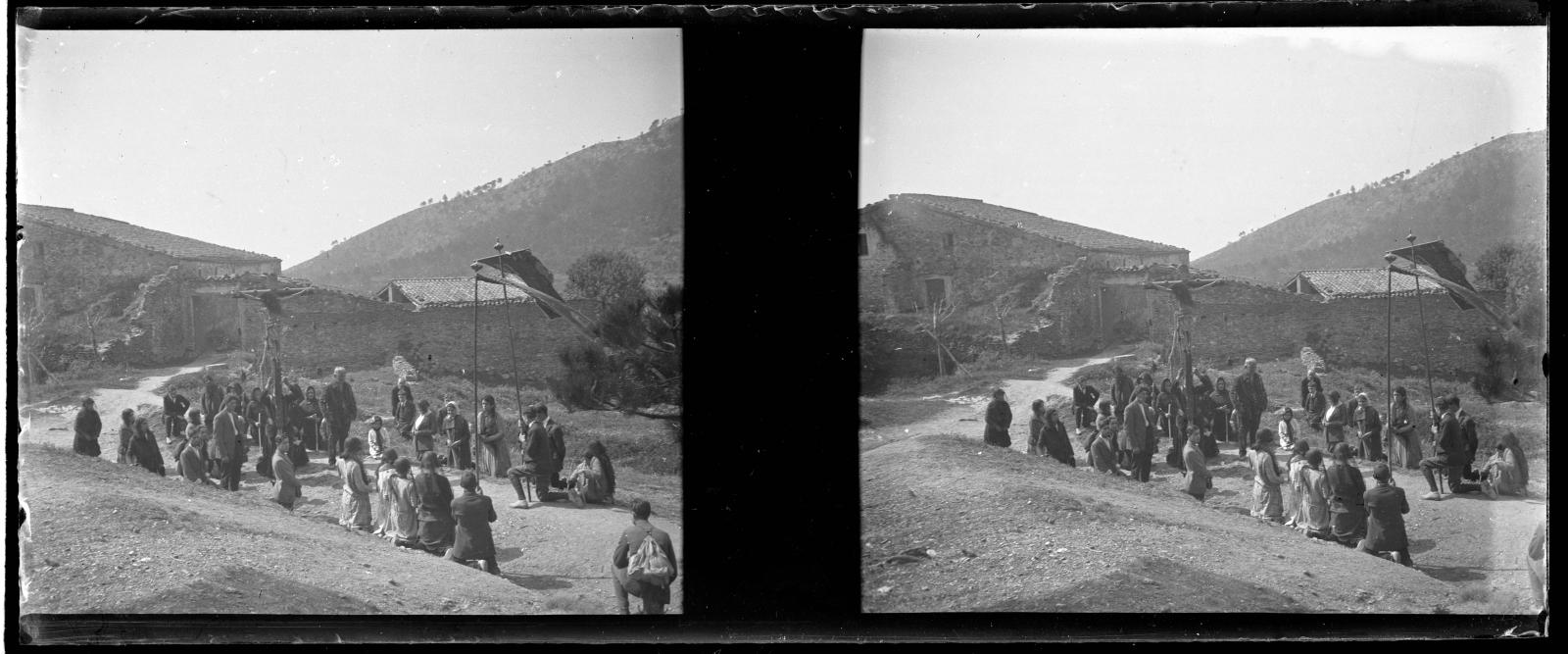 Desconegut, [Processó a Santa Creu d'Olorda]