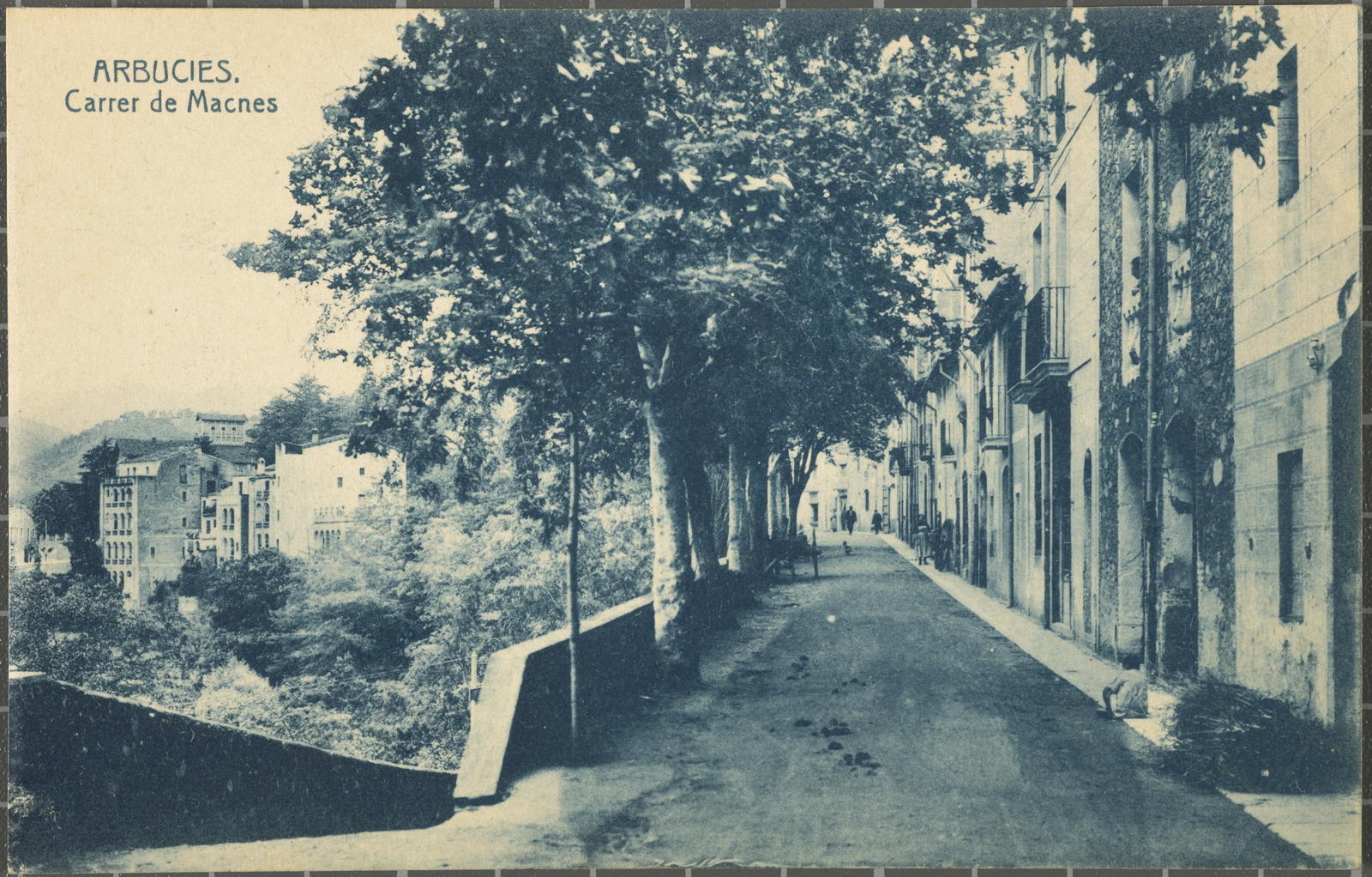 Desconegut, Arbucies. Carrer de Macnes