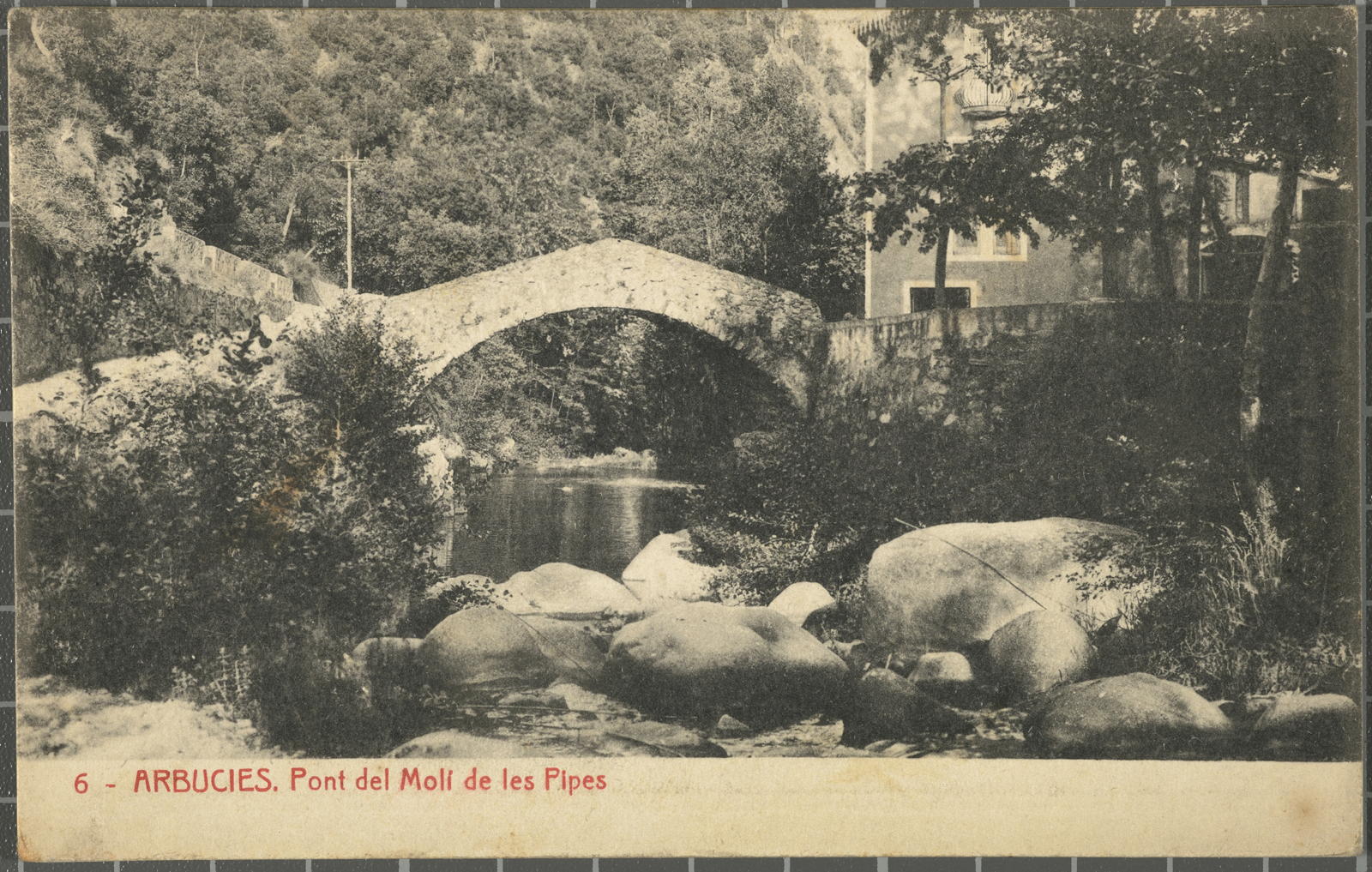 Desconegut, 6 - Drawings. Pipes Mill Bridge