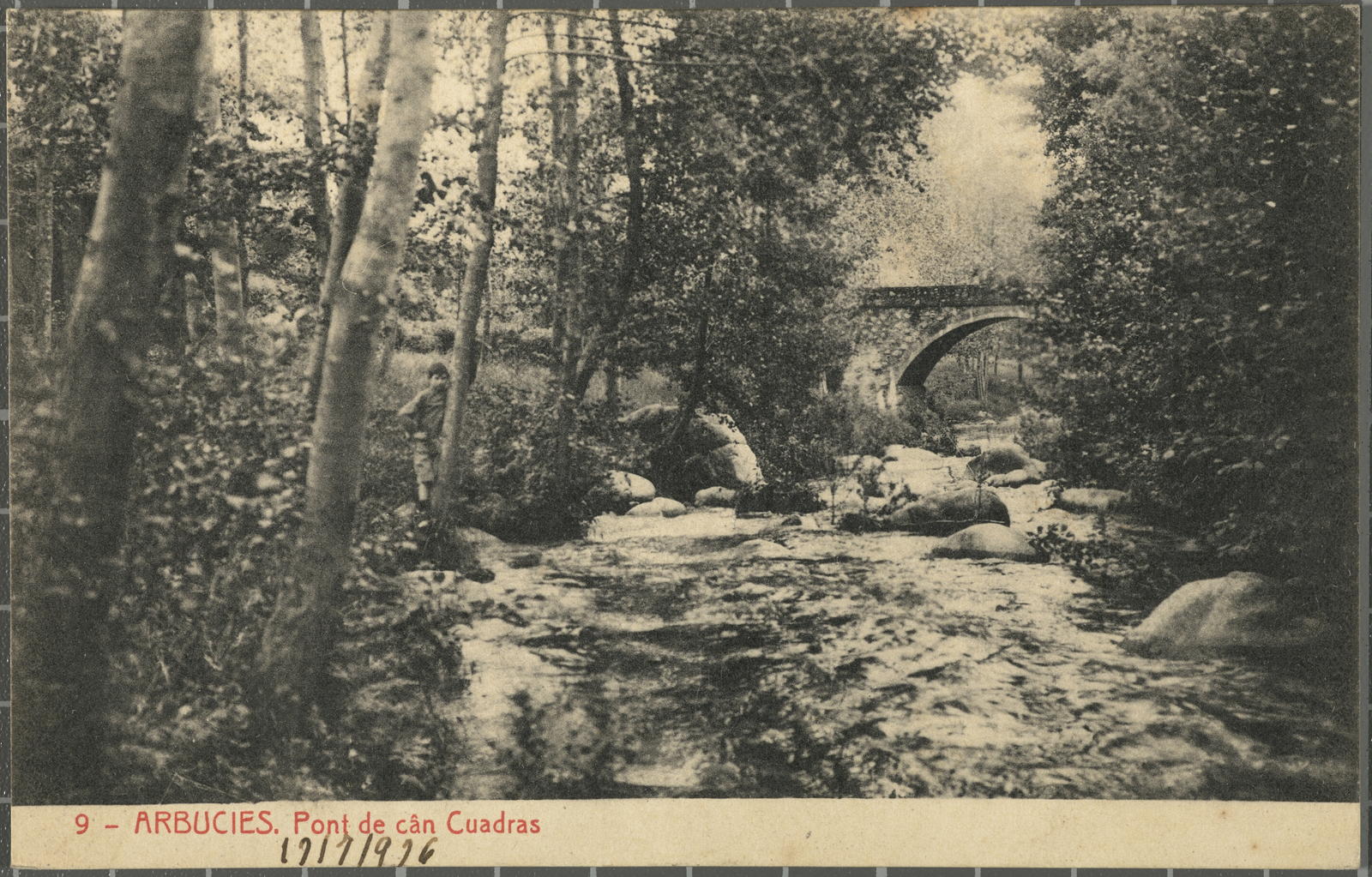 Desconegut, 9 - Arbucies. Pont de cán Cuadras