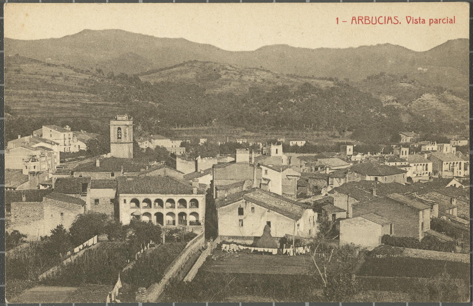 Amadeu Mauri Aulet, 1 - Arbucias. Partial view