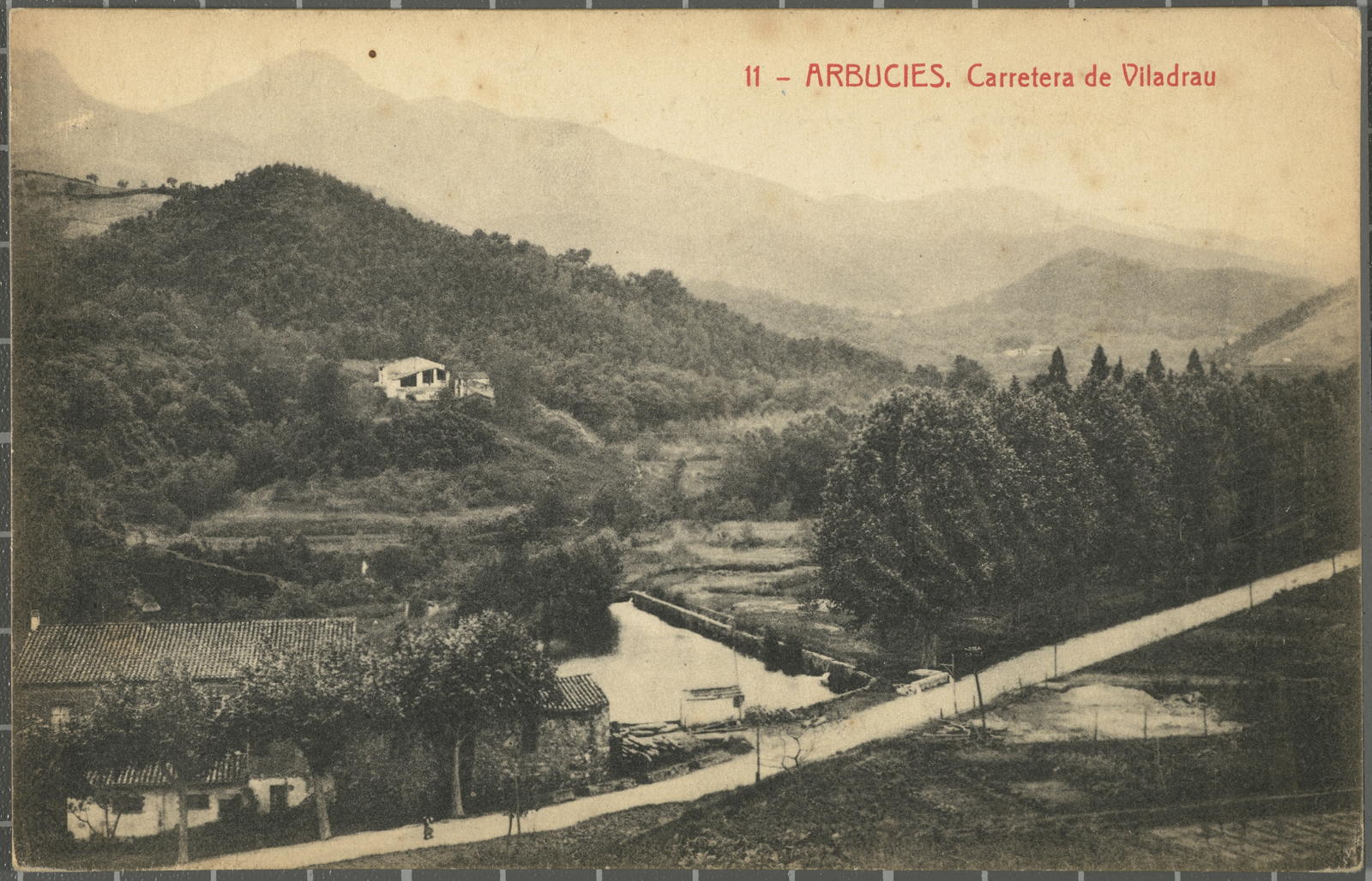 Desconegut, 11 - Arbucies. Road of Viladrau