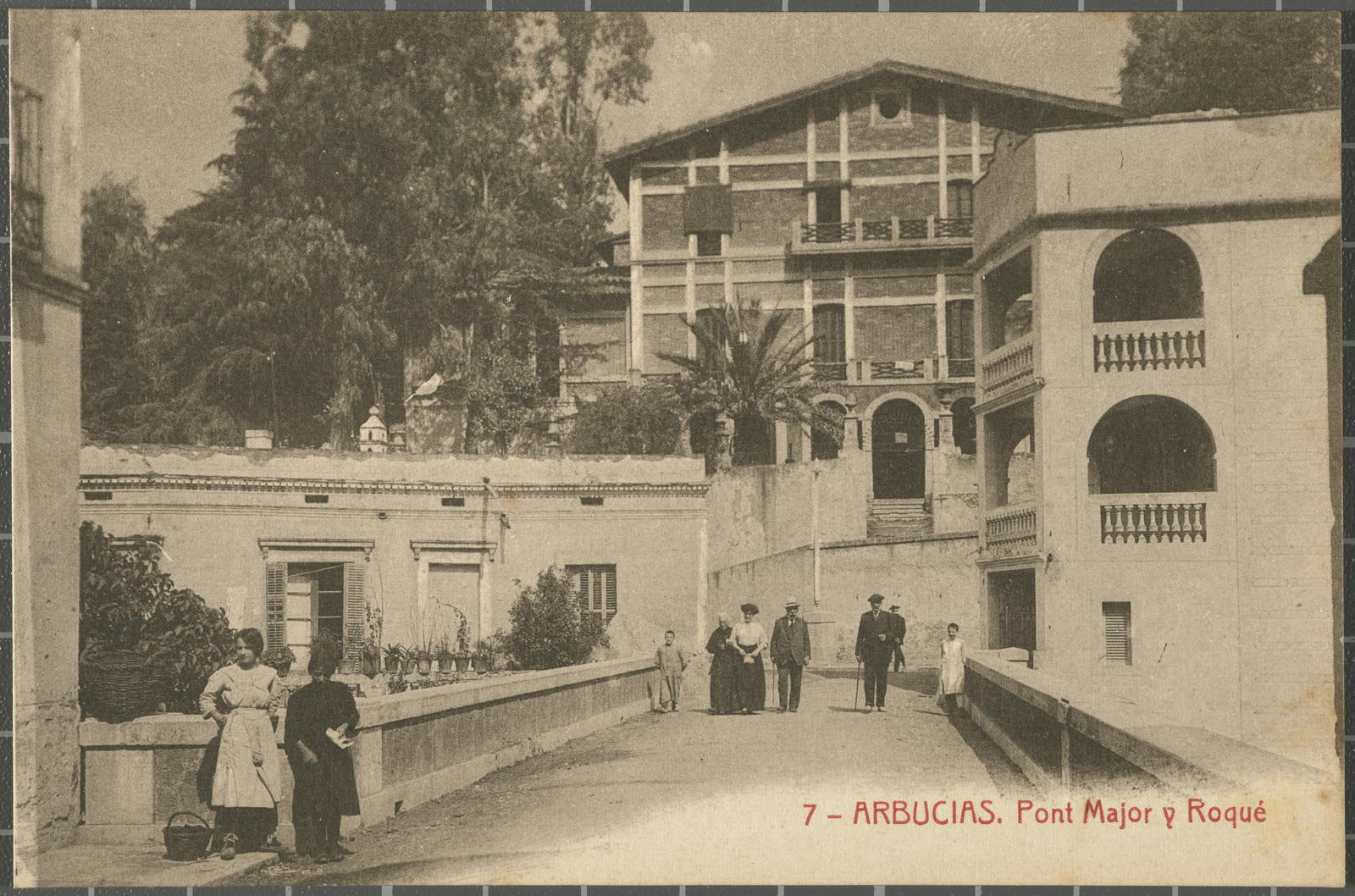 Amadeu Mauri Aulet, 7 - Arbucias. Pont Major y Roqué