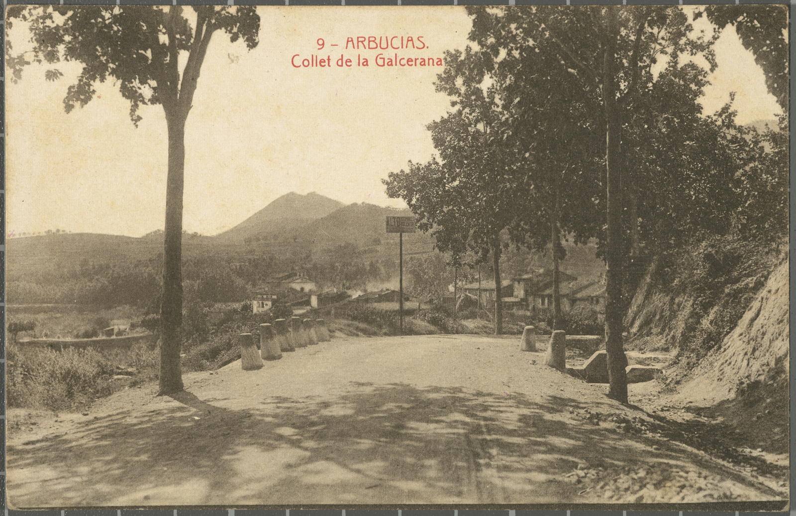 Amadeu Mauri Aulet, 9 - Arbucias. Collet de la Galcerana