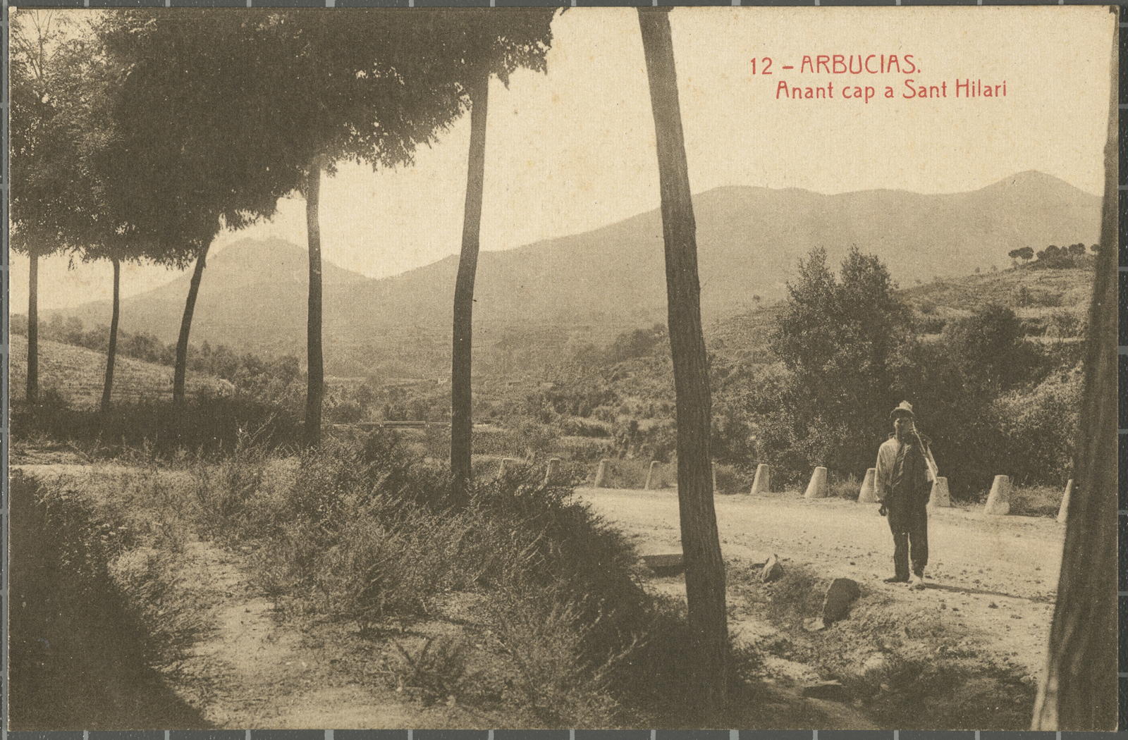 Amadeu Mauri Aulet, 12 - Arbucias. Anant cap a Sant Hilari