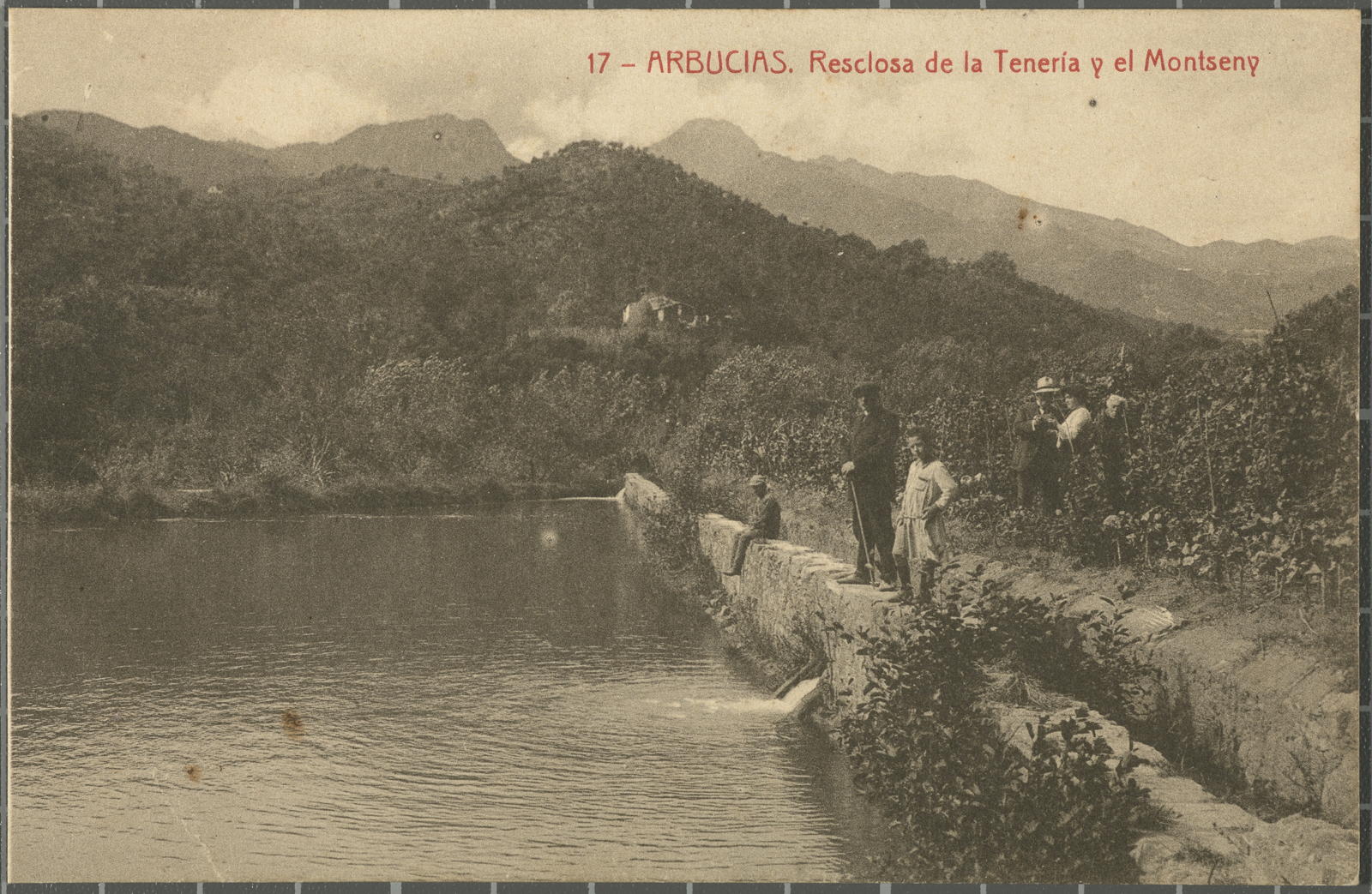 Amadeu Mauri Aulet, 17 - Arbucias. Resclosa de la Tenería y el Montseny