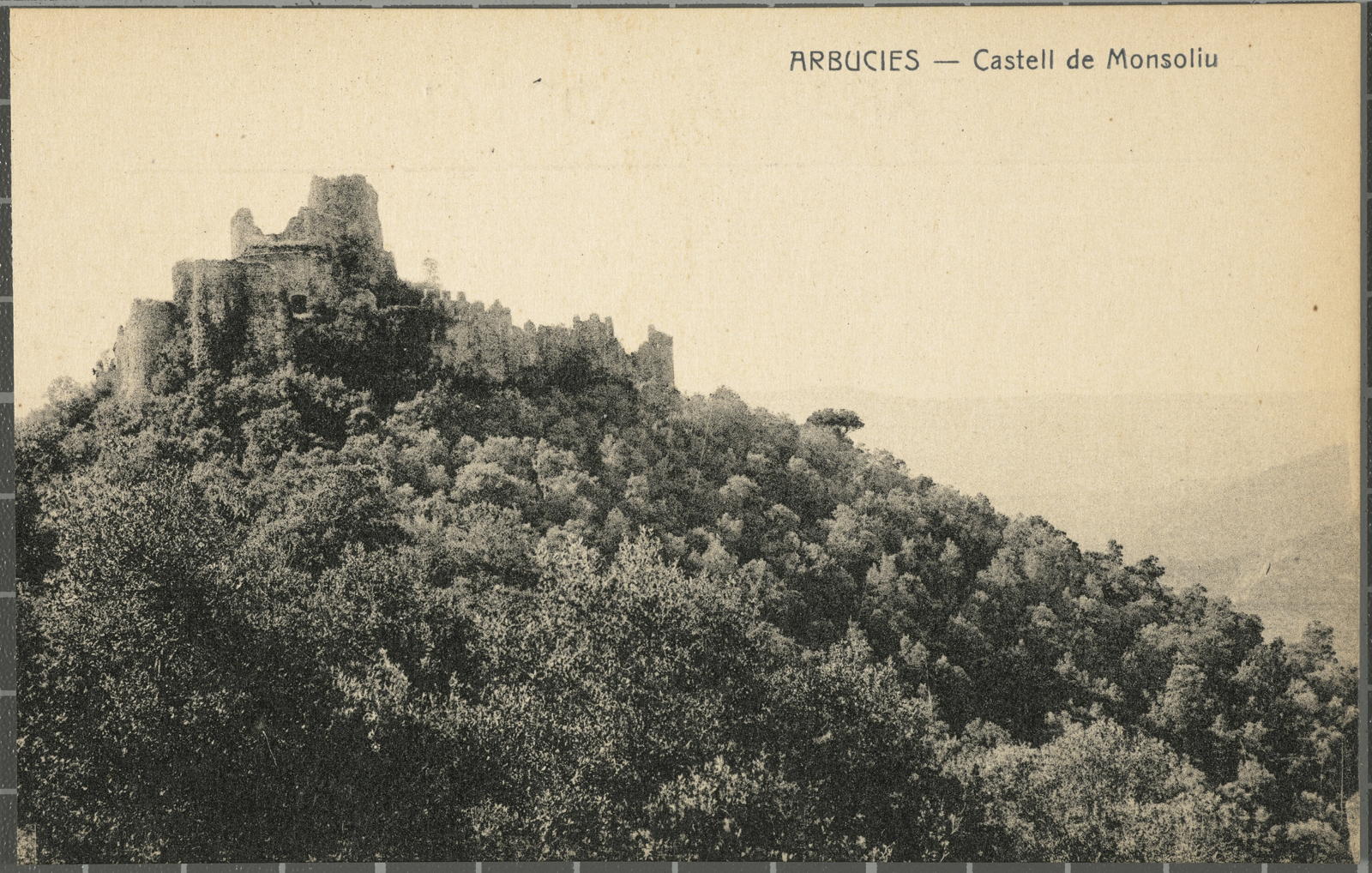 Amadeu Mauri Aulet, Drawings - Monsoliu Castle