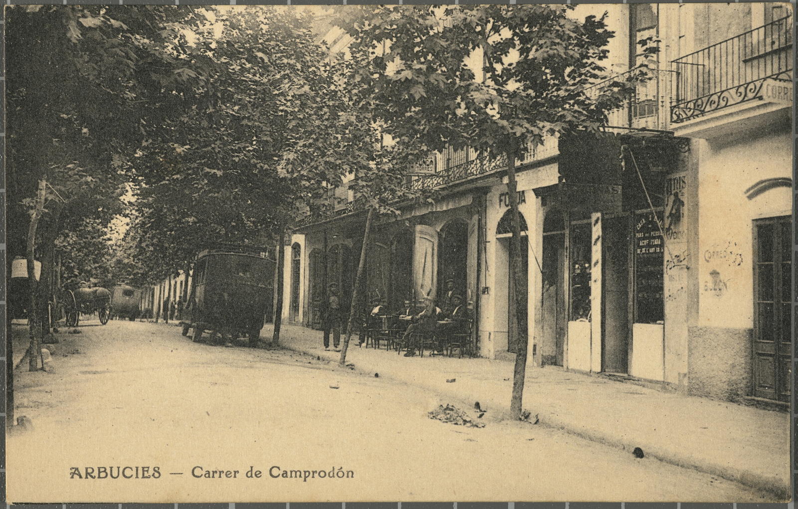 Amadeu Mauri Aulet, Arbucies - Carrer de Camprodón