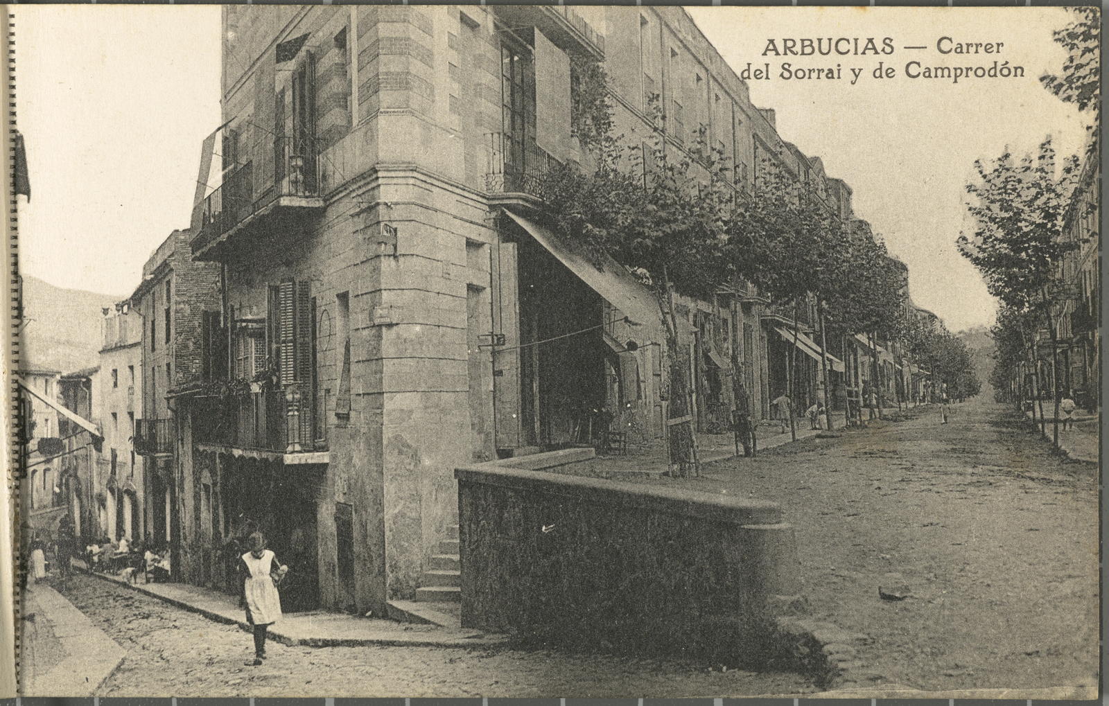 Amadeu Mauri Aulet, Arbucias- Carrer del Sorrai y de Camprodón