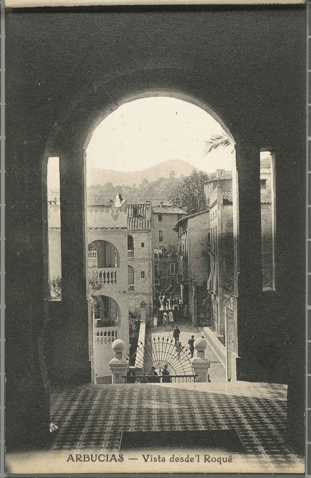 Amadeu Mauri Aulet, Arbucias - Vista desde'l Roqué